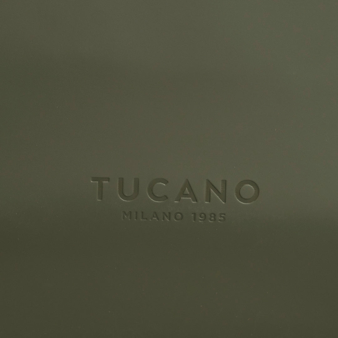 Tucano Borsa Gommo 15.6" Verde Militare
