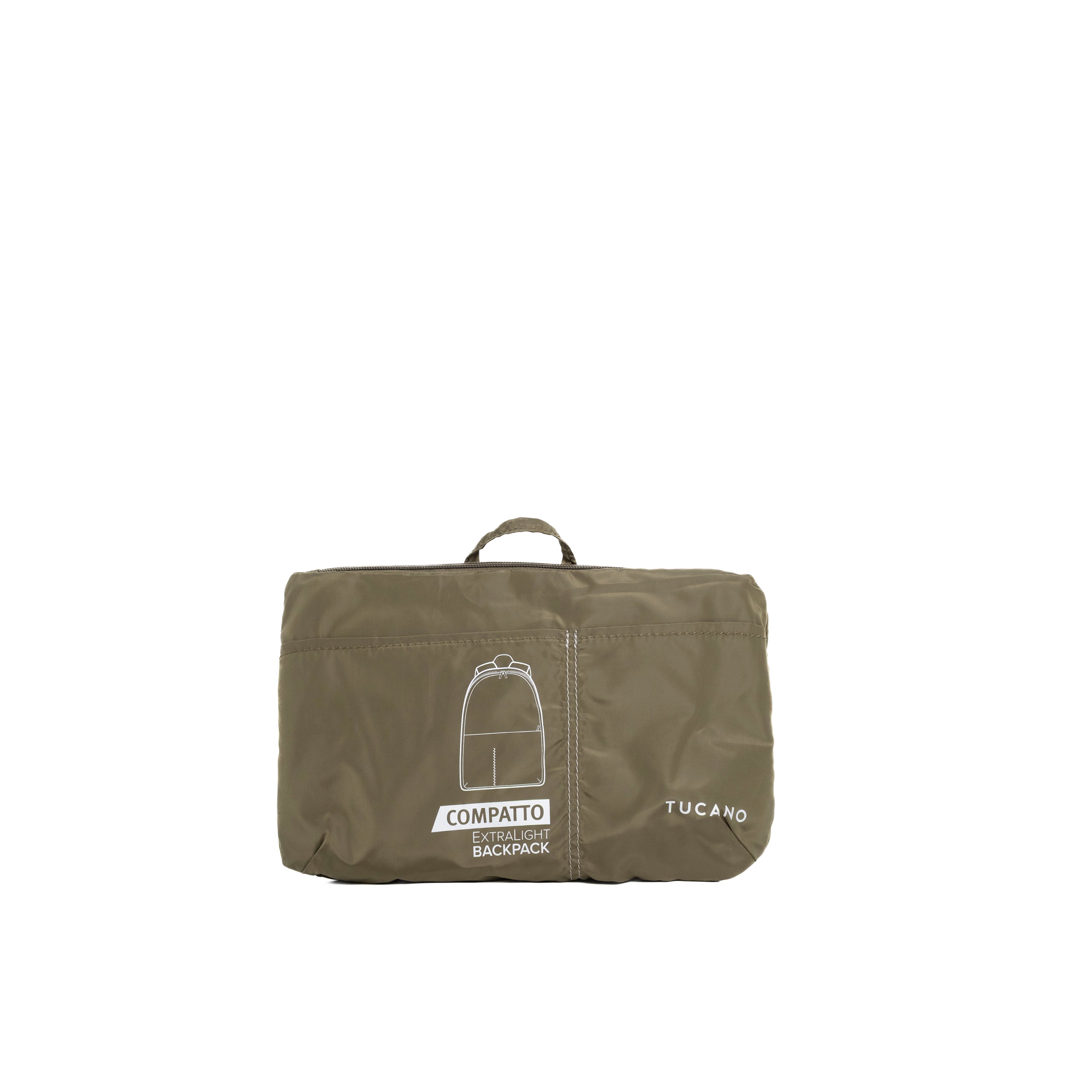 Tucano Zaino Compatto Eco Verde Militare