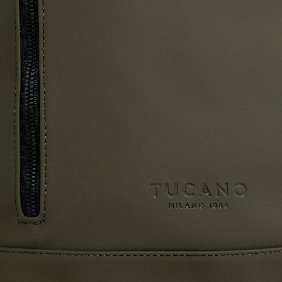 Tucano Zaino Gommo Rolltop 15.6" Verde Militare