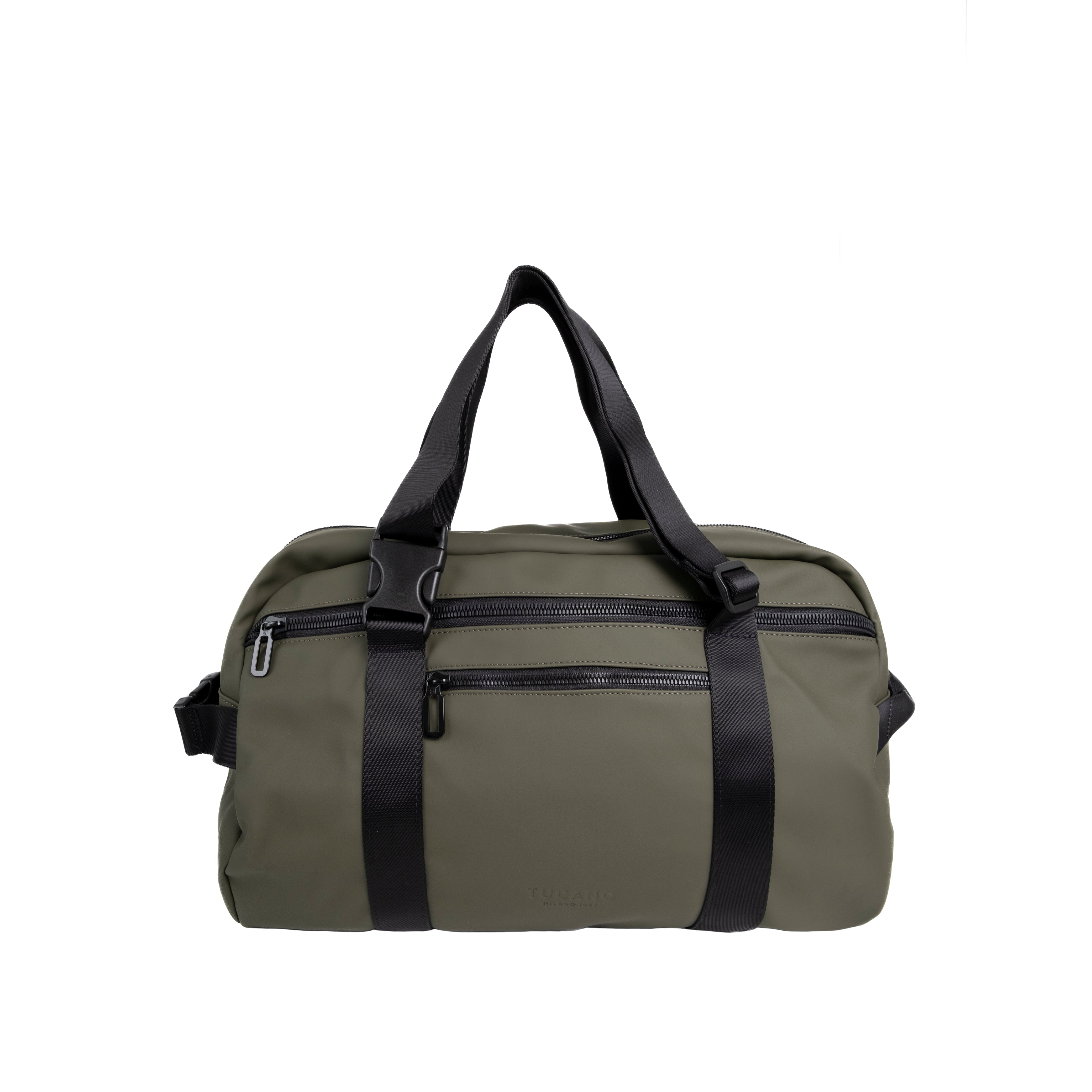 Tucano Borsa Gommo Weekender Verde Militare