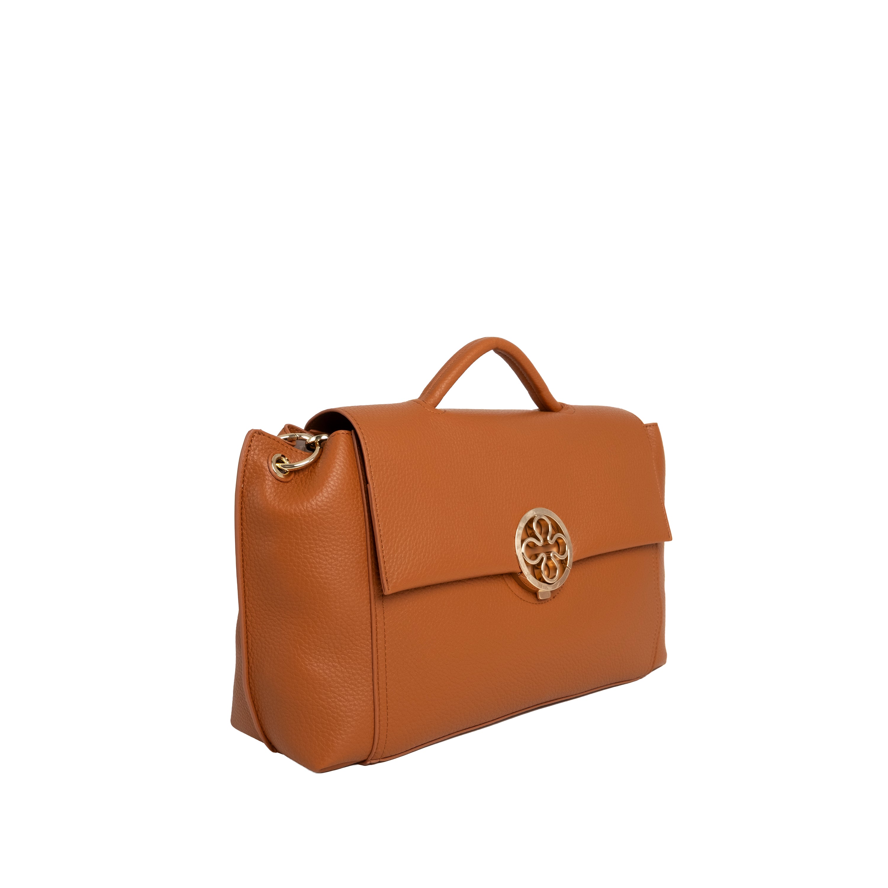 V73 Borsa a Mano Federica V Caramello