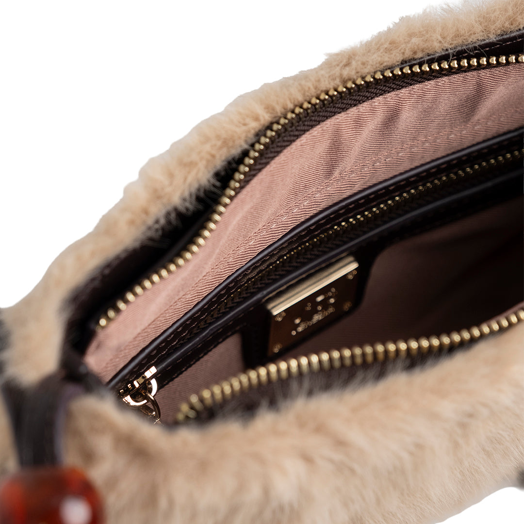 V73 Borsa Sottospalla Malachite Nocciola/Moro