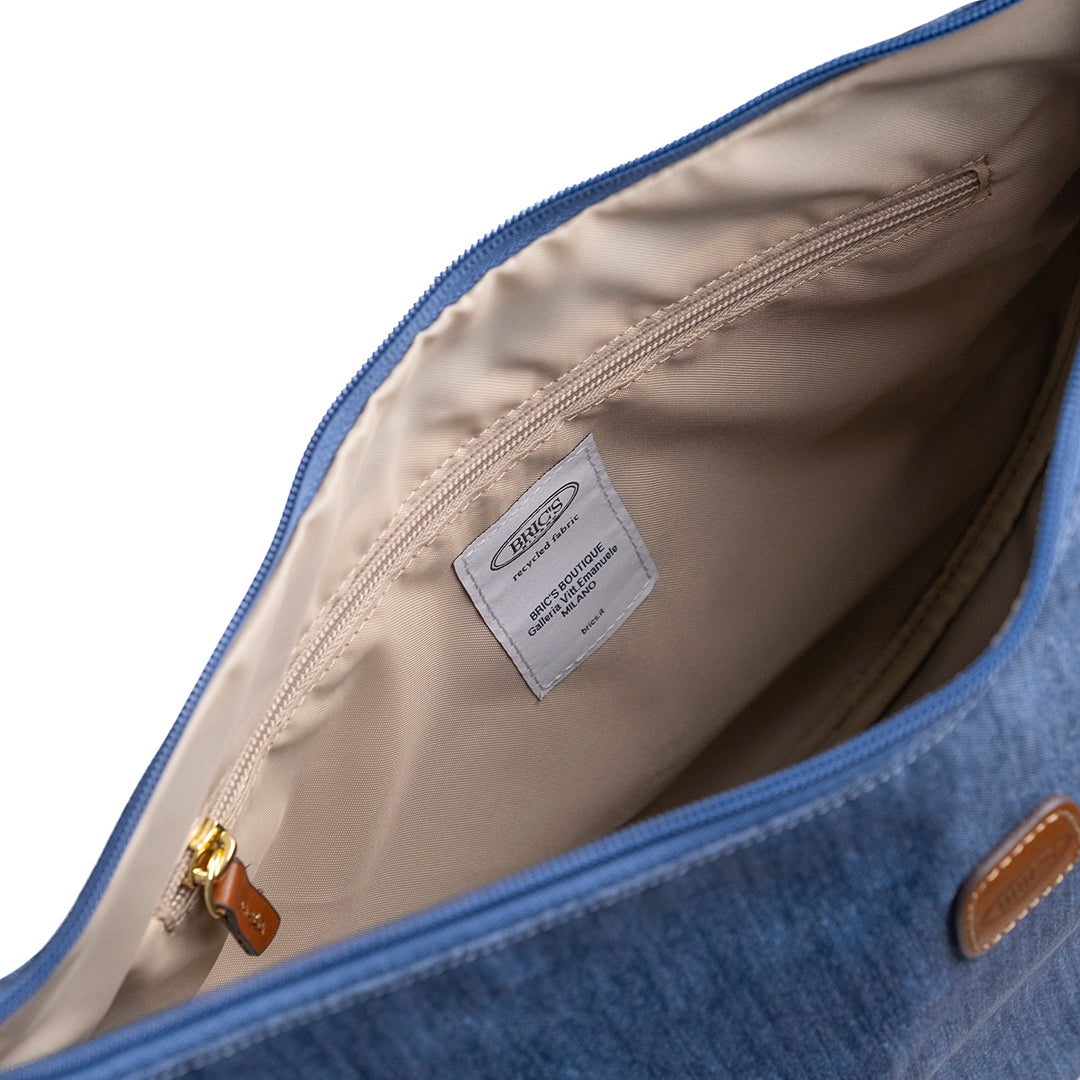 X-Bag Tracolla Mezzaluna Large Denim