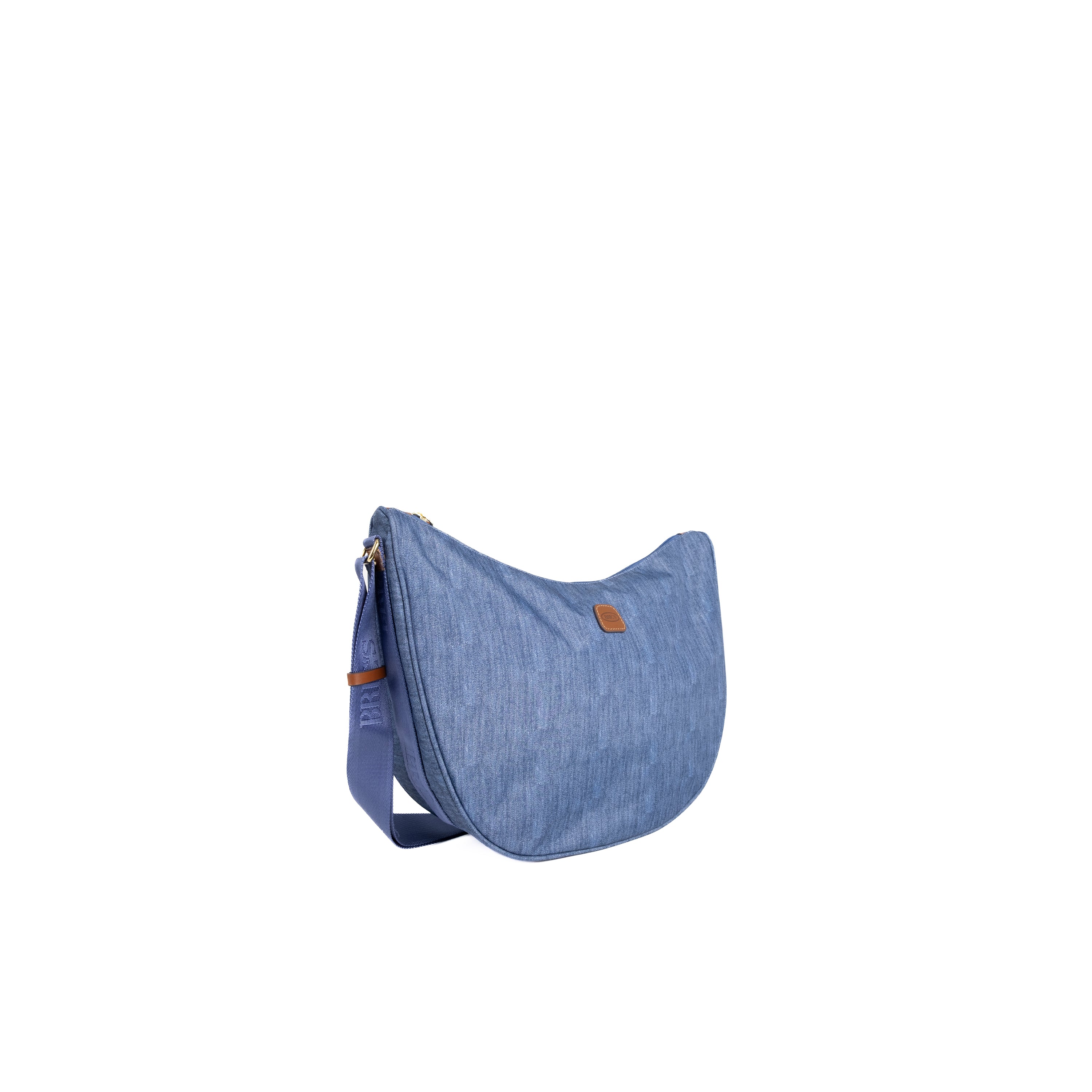 Bric's X-Bag Half Moon Umhängetasche Small Denim
