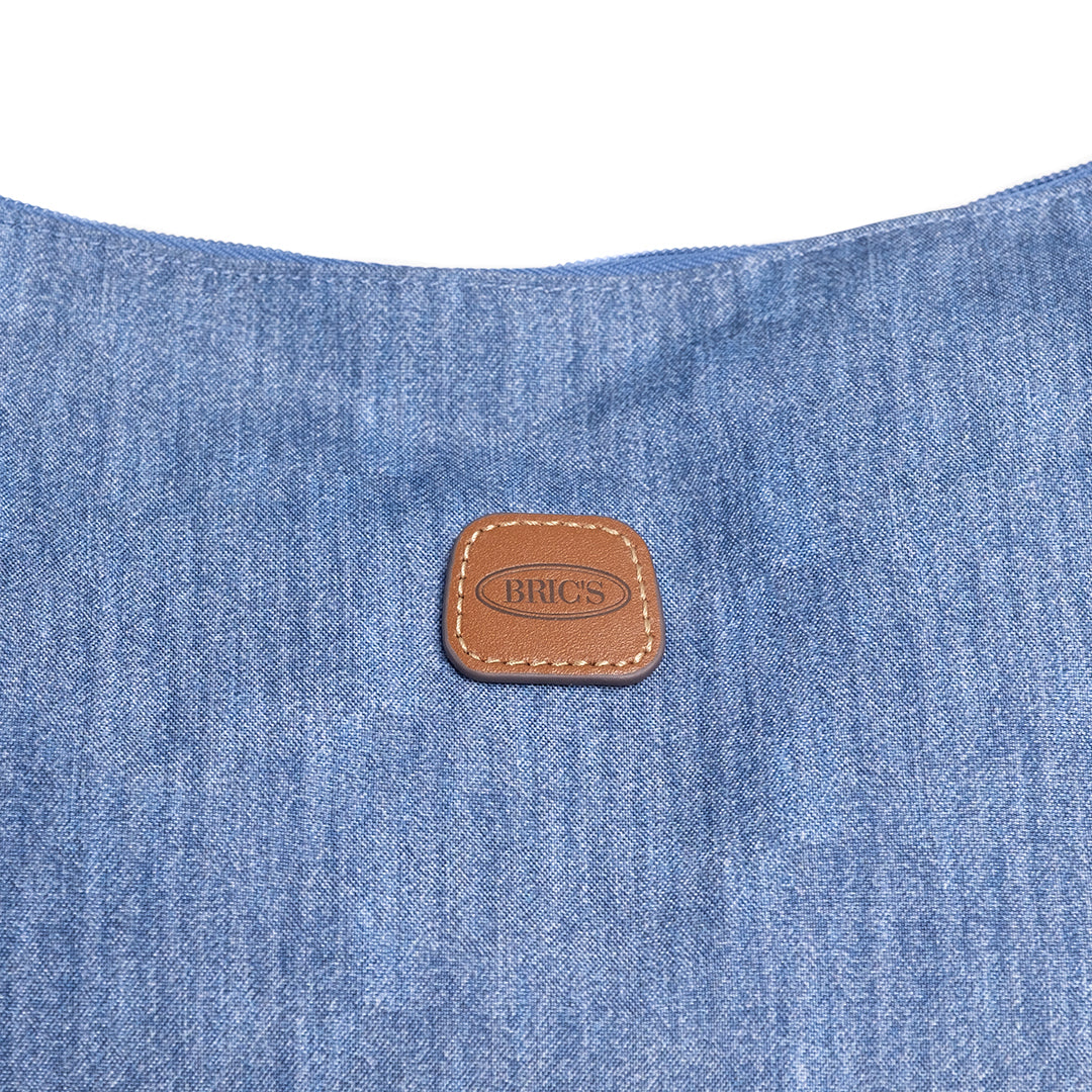 Bric's X-Bag Tracolla  Mezzaluna Small Denim