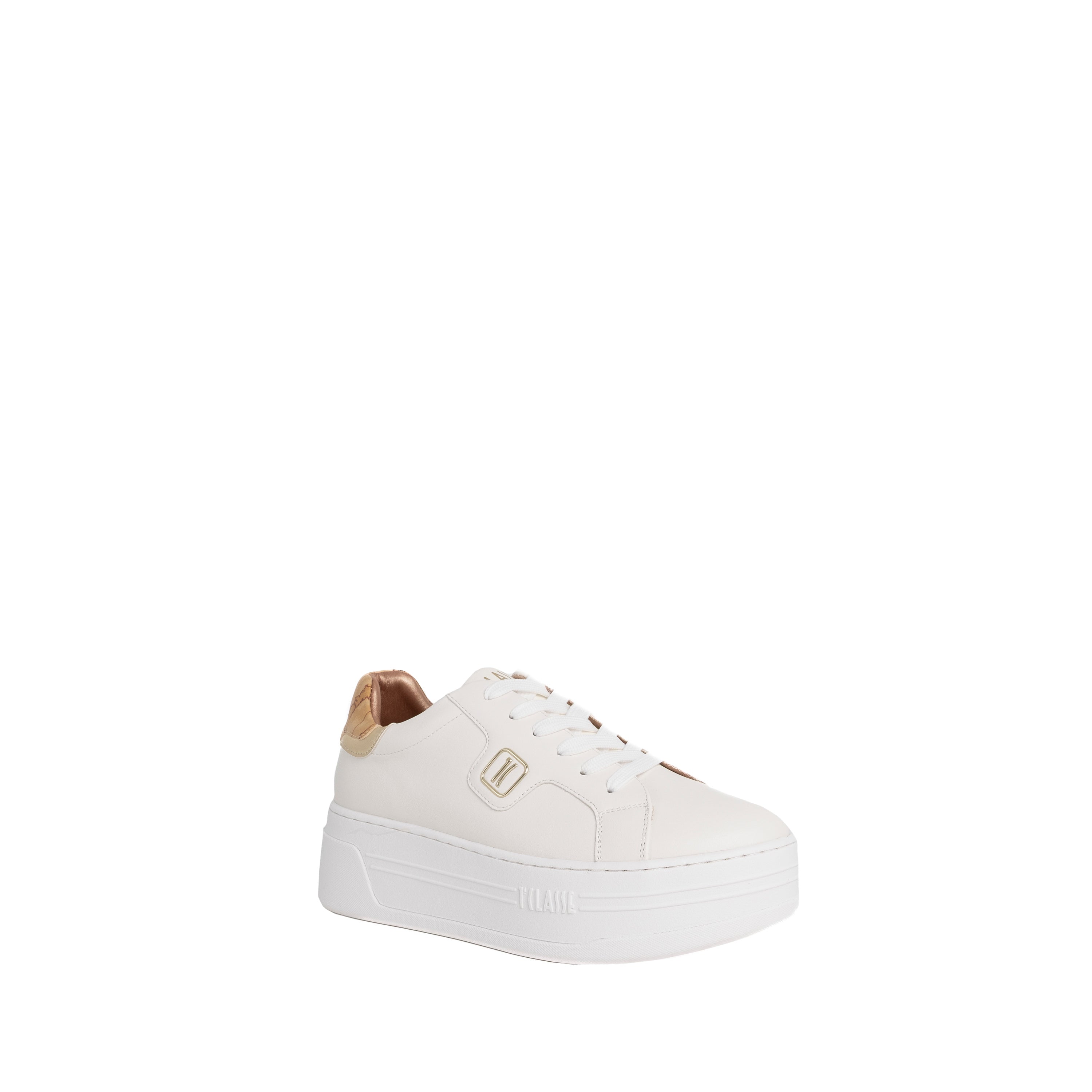 Alviero Martini Prima Classe Sneakers "Geo Elevate" da Donna Bianca