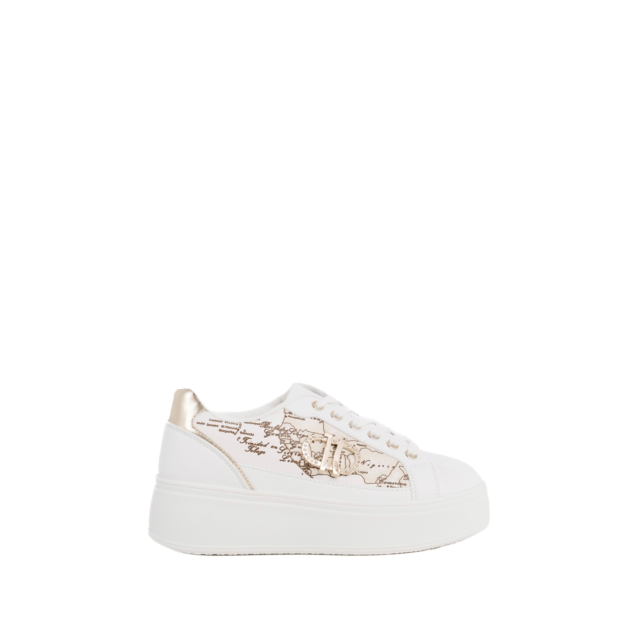 Alviero Martini Prima Classe Sneaker Donna Geo Bianca