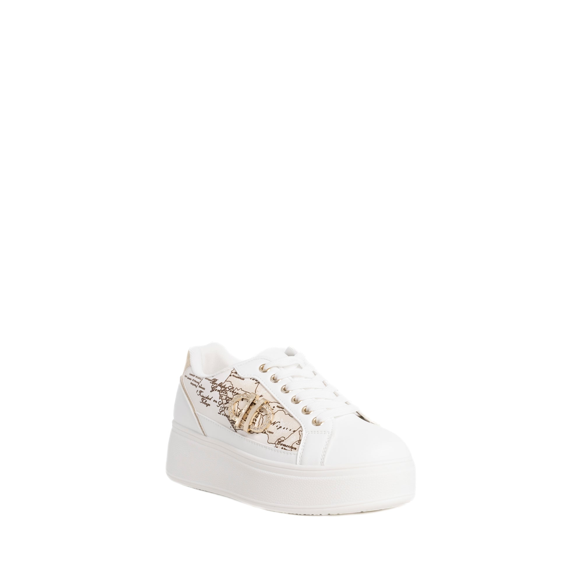 Alviero Martini Prima Classe Sneaker Donna Geo Bianca