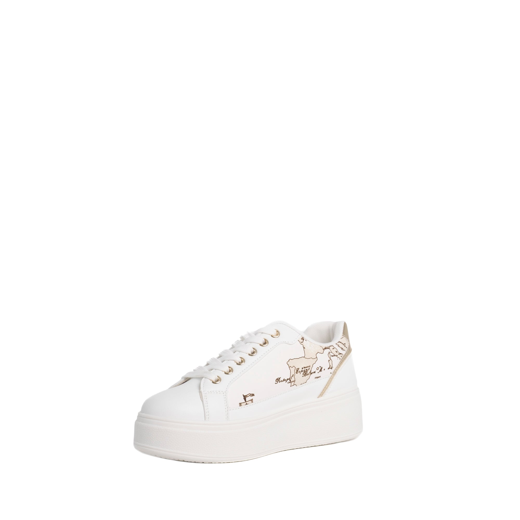 Alviero Martini Prima Classe Sneaker Donna Geo Bianca