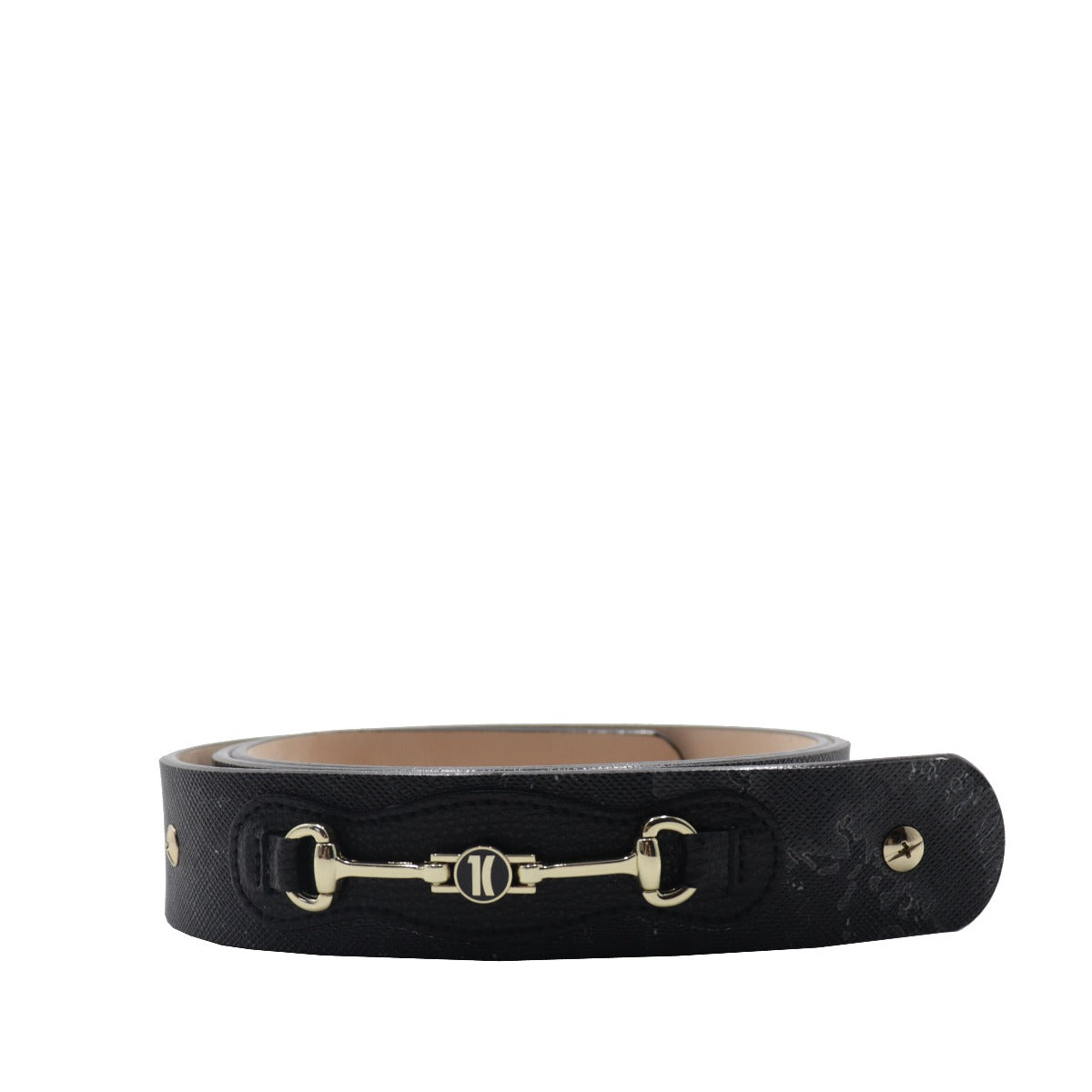 Alviero Martini Prima Classe Cintura Donna Geo Nero