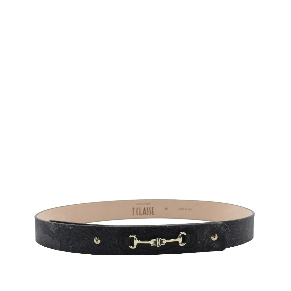 Alviero Martini Prima Classe Cintura Donna Geo Nero