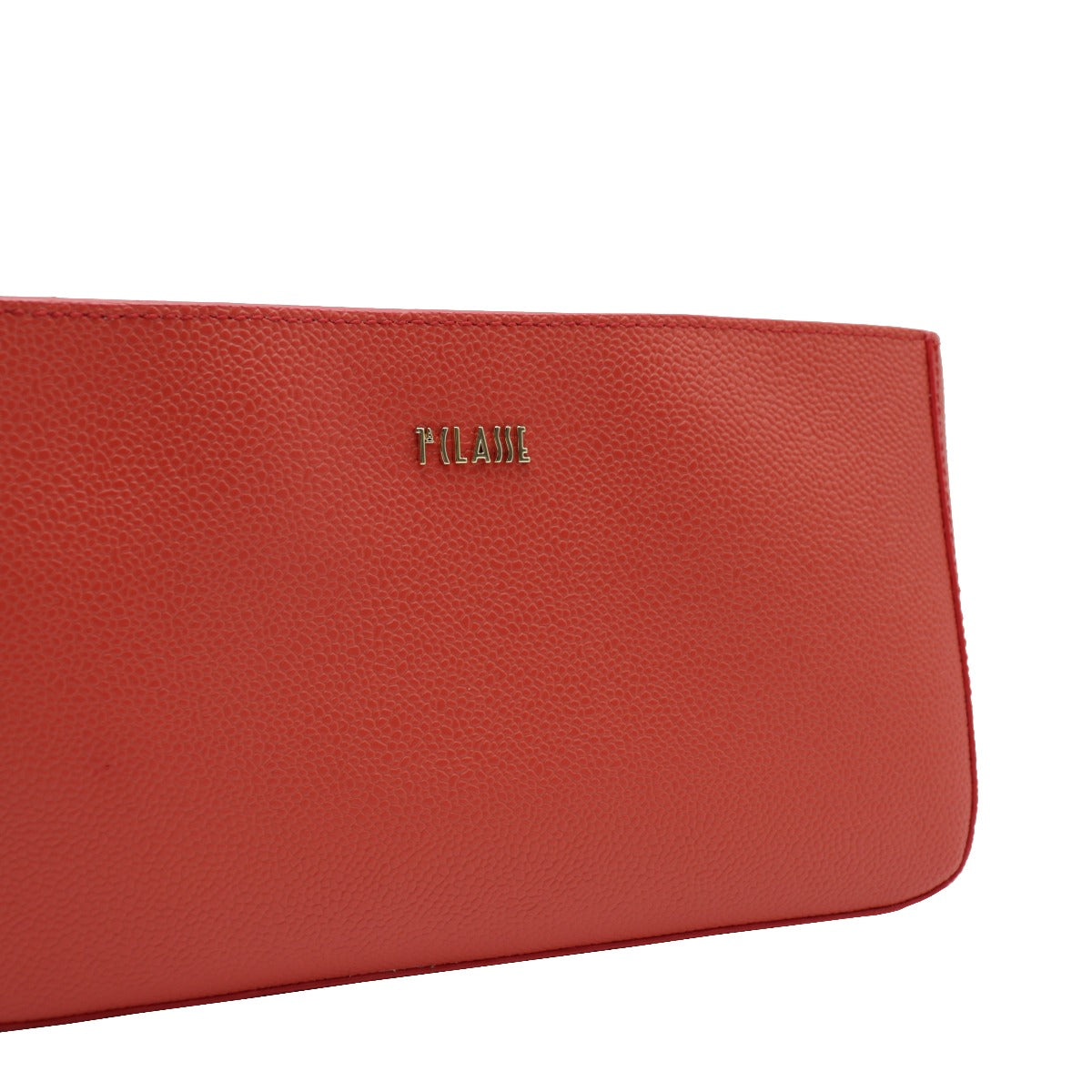 Alviero Martini Prima Classe Pochette Con Zip Rosso Corallo