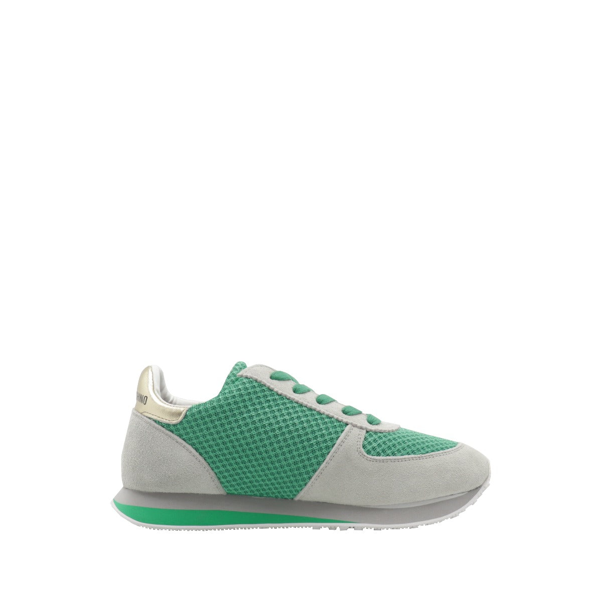 Love Moschino Sneakers with Green Heart
