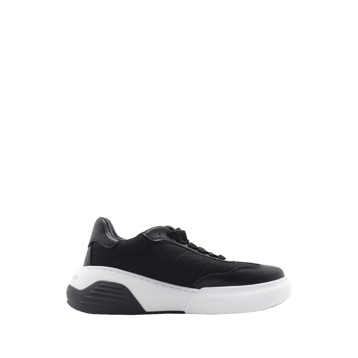 Love Moschino Women's Sneakers Black Calfskin and Nylon