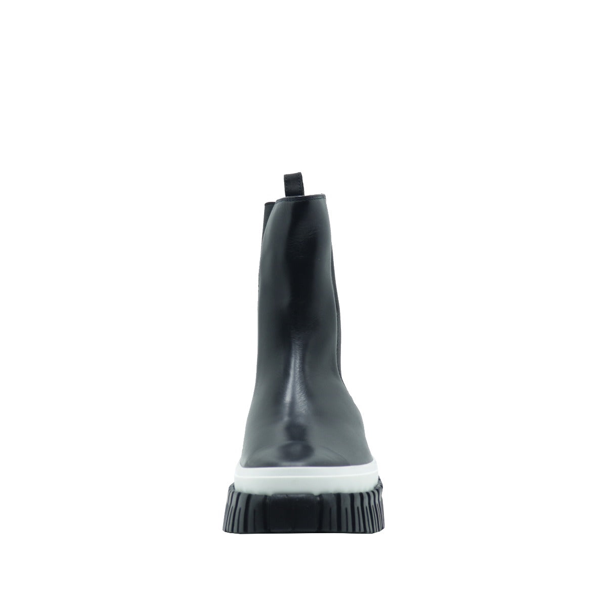 Love Moschino Stivaletto Donna Vitello Nero Bianco