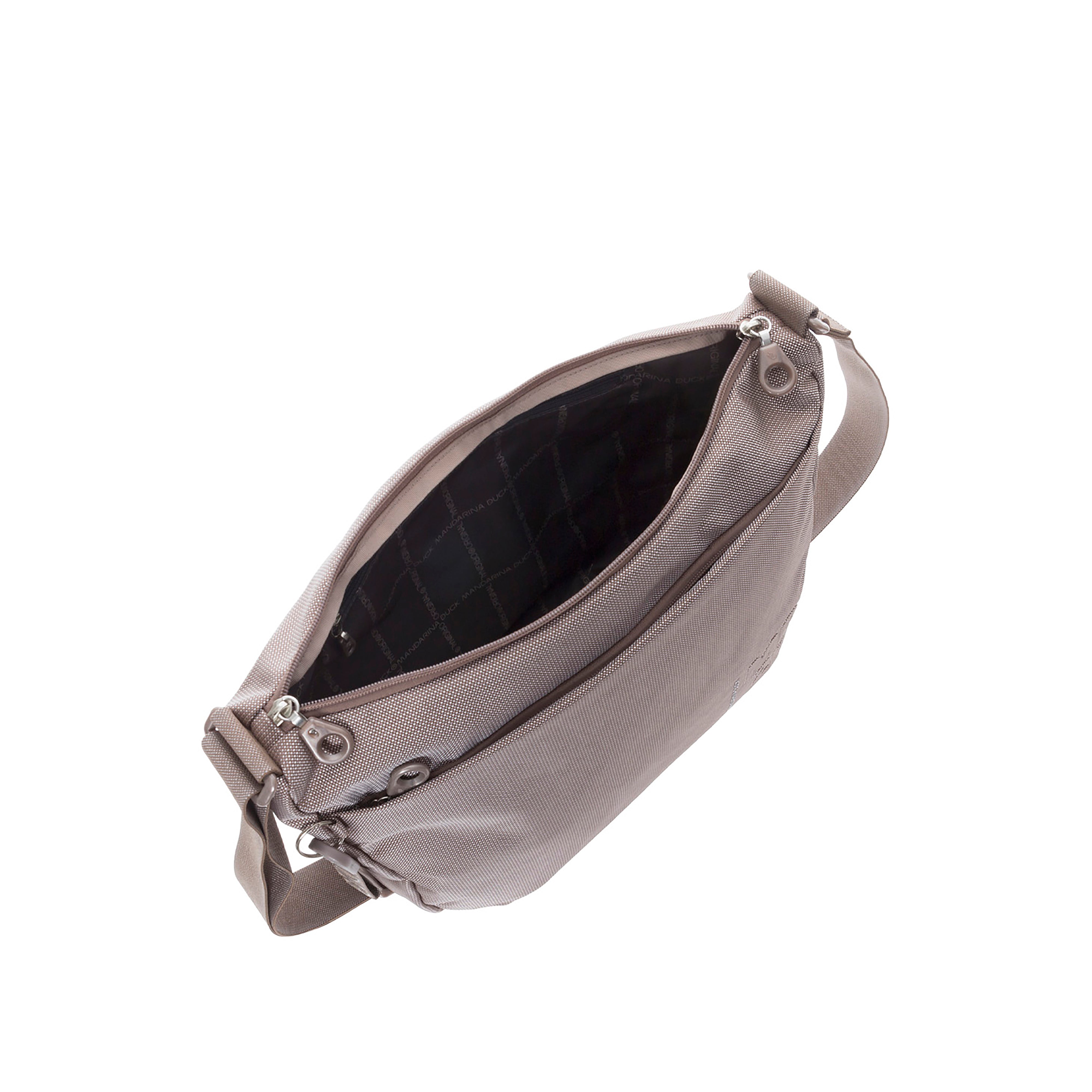 Mandarina Duck Borsa a Tracolla Donna MD20 Crossover Taupe
