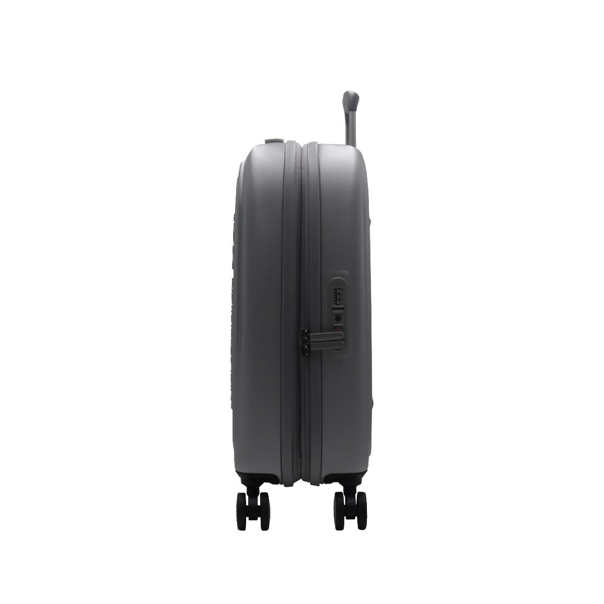 Mandarina Duck Trolley Cabin "Global" Espandibile con Logo Duck Argento (32,5/36,5 l)