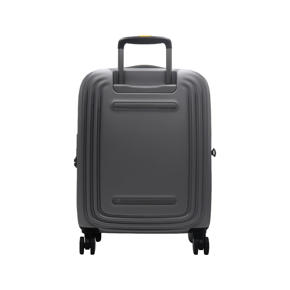 Mandarina Duck Trolley Cabin "Global" Espandibile con Logo Duck Argento (32,5/36,5 l)