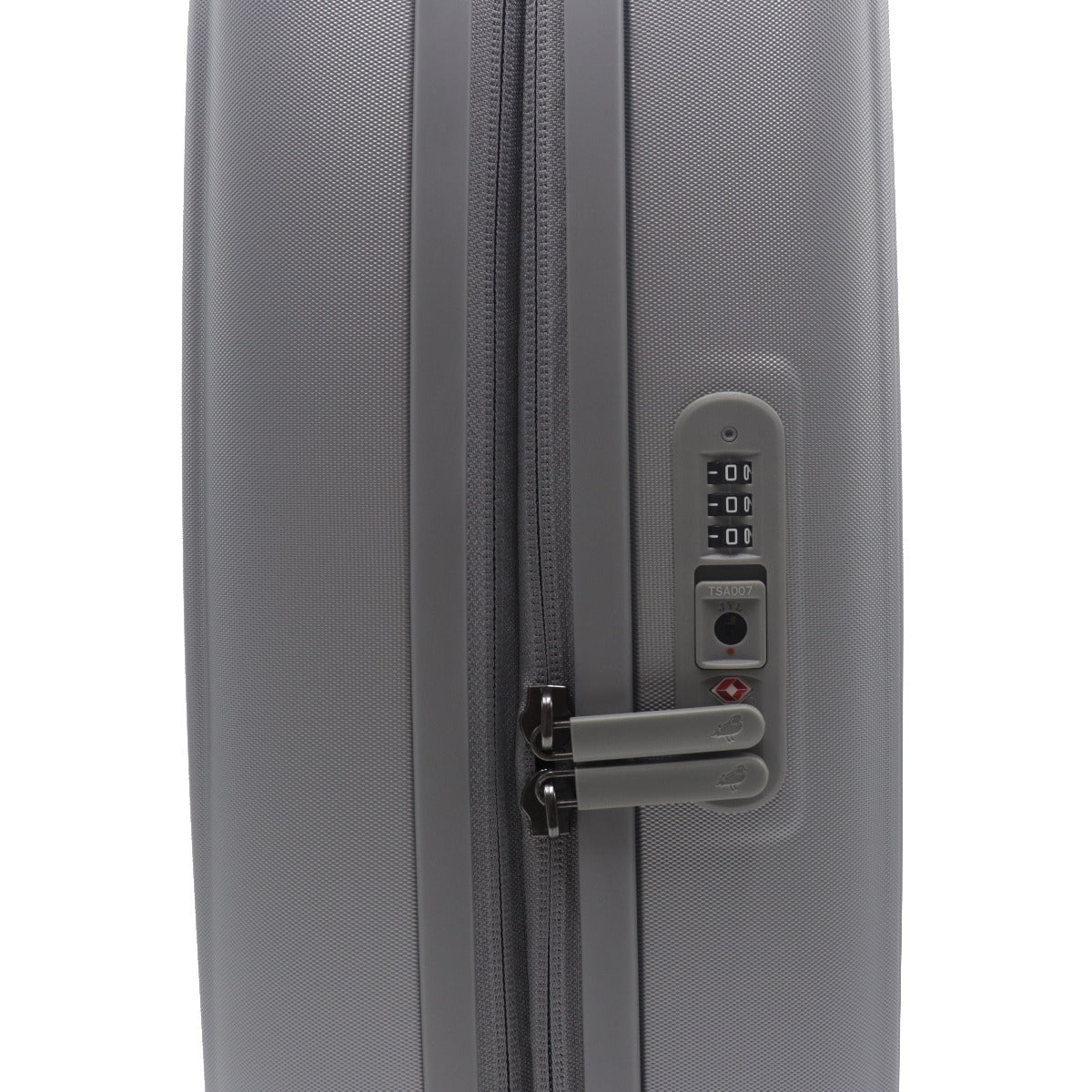 Mandarina Duck Trolley Cabin "Global" Espandibile con Logo Duck Argento (32,5/36,5 l)