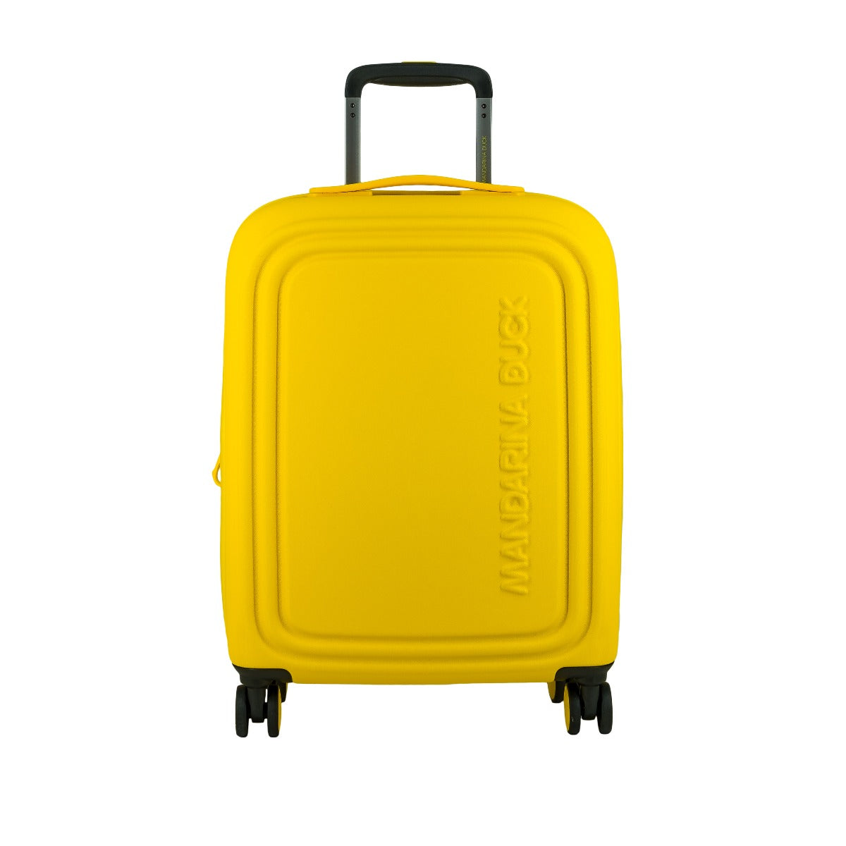 Mandarina Duck Trolley Cabin "Global" Espandibile con Logo Duck Giallo (32,5/36,5 l)