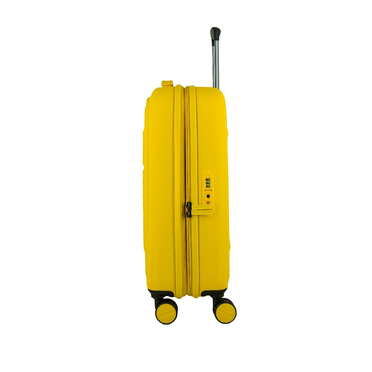 Mandarina Duck Trolley Cabin "Global" Espandibile con Logo Duck Giallo (32,5/36,5 l)