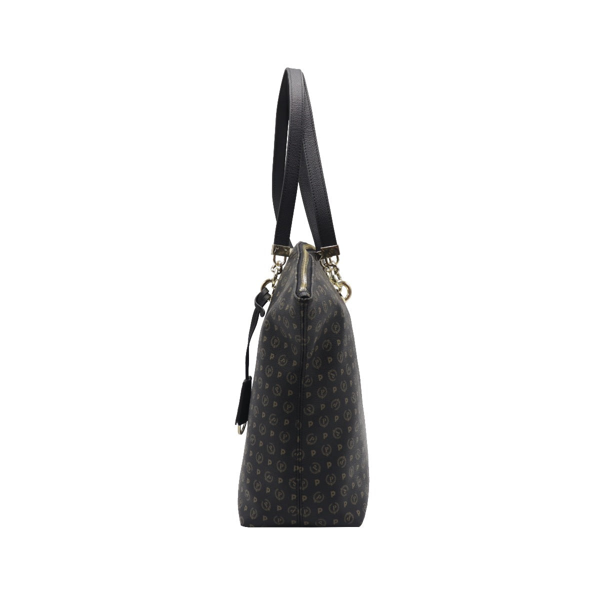 Pollini-Borsa-A-Spalla-Manici-Intercambiabili-Stampa-Monogram-Nero-TE8408PP02Q1100A  (14966931) (16103261)