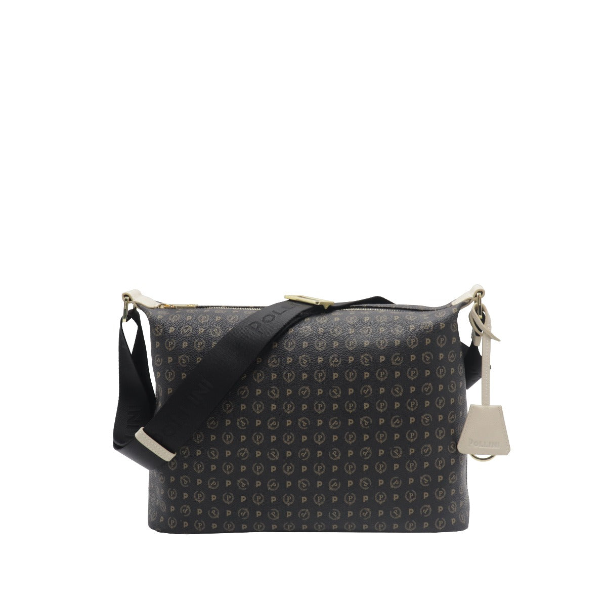 Pollini-Borsa-A-Tracolla-Monogram-Nero-Avorio-TE8400PP02Q1100C (14966917) (16103247)