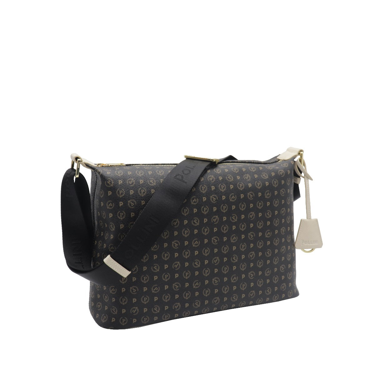 Pollini-Borsa-A-Tracolla-Monogram-Nero-Avorio-TE8400PP02Q1100C (14966922) (16103252)