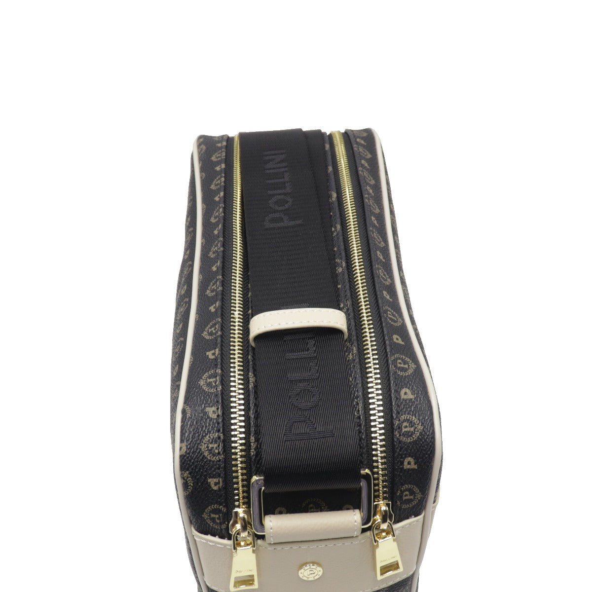 Pollini-Borsa-A-Tracolla-Stampa-Monogram-Nero-Avorio-TE8402PP02Q1100C (14967027) (16103346)