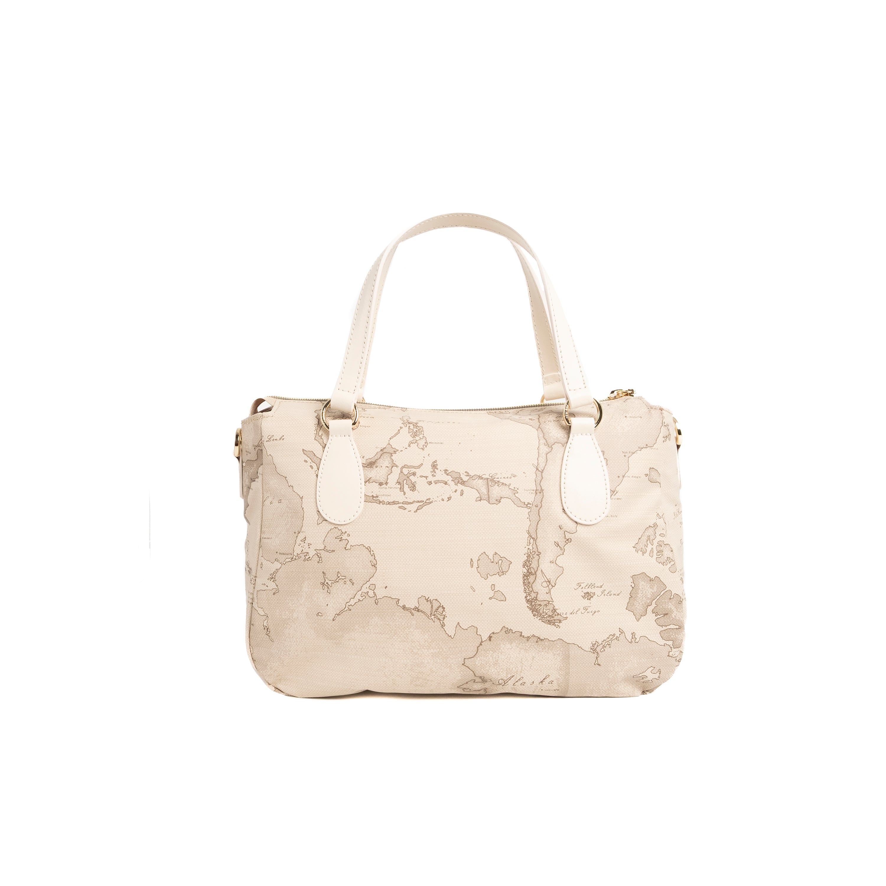 Alviero Martini Prima Classe Borsa a Mano con Tracolla Rafia