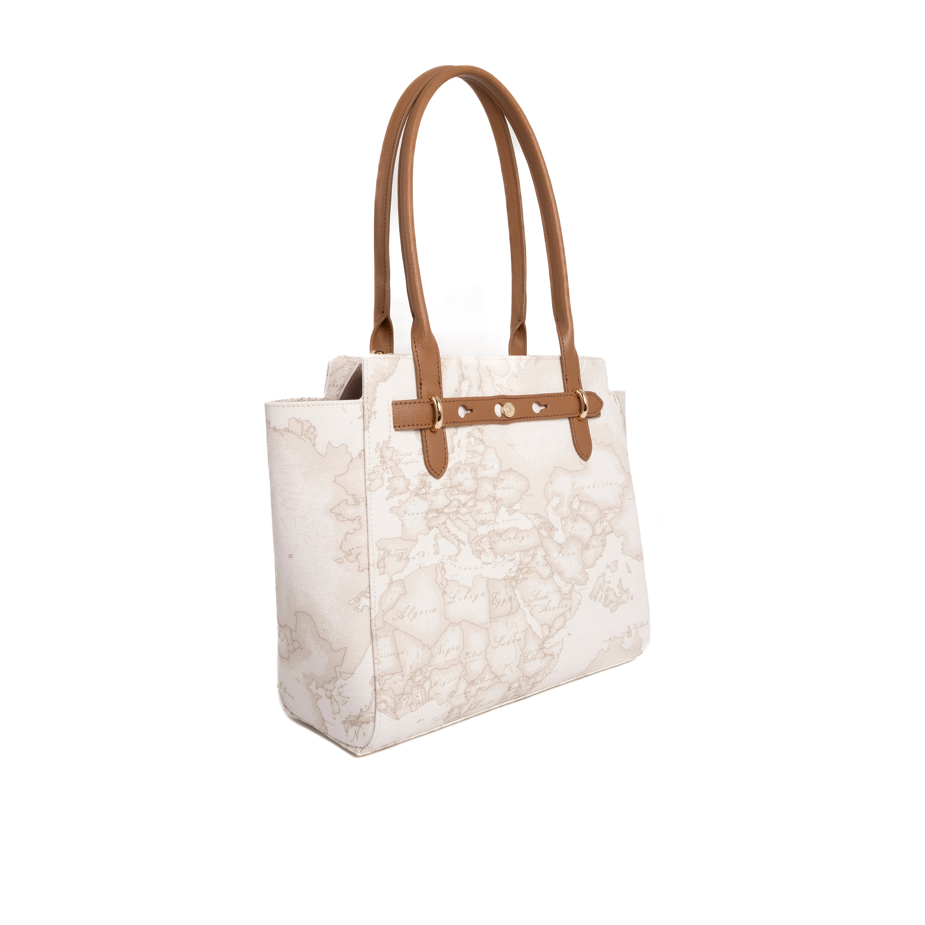 Alviero Martini Prima Classe Borsa Shopper Bianco