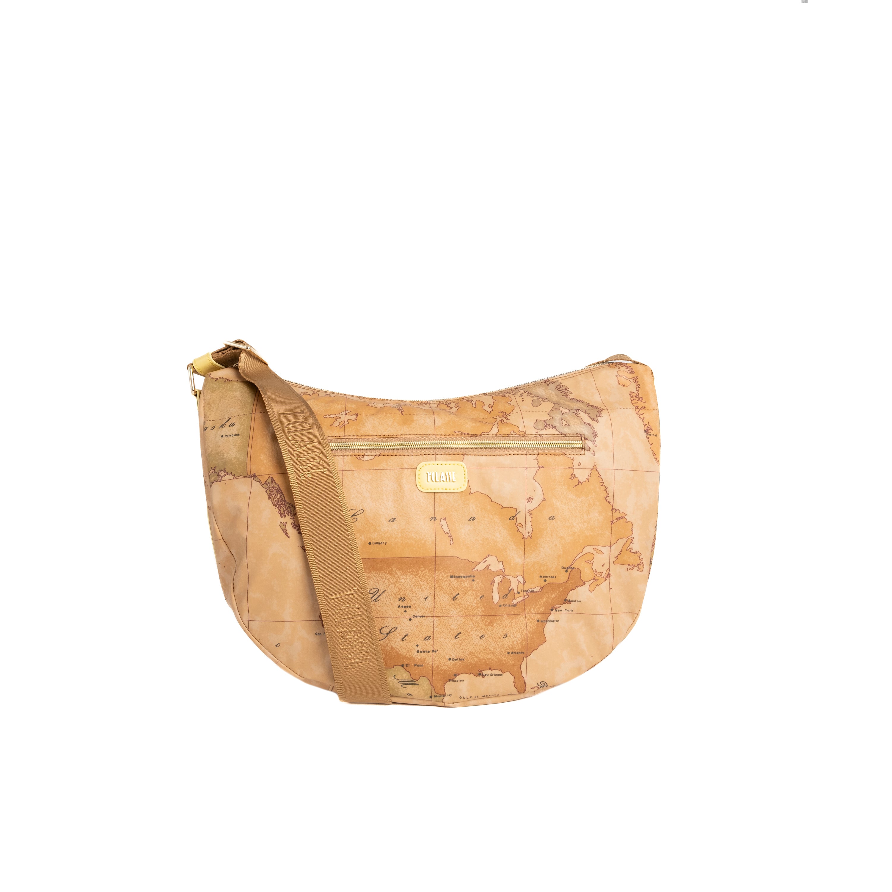 Alviero Martini Prima Classe Tracolla Geo Grande Giallo Pastello