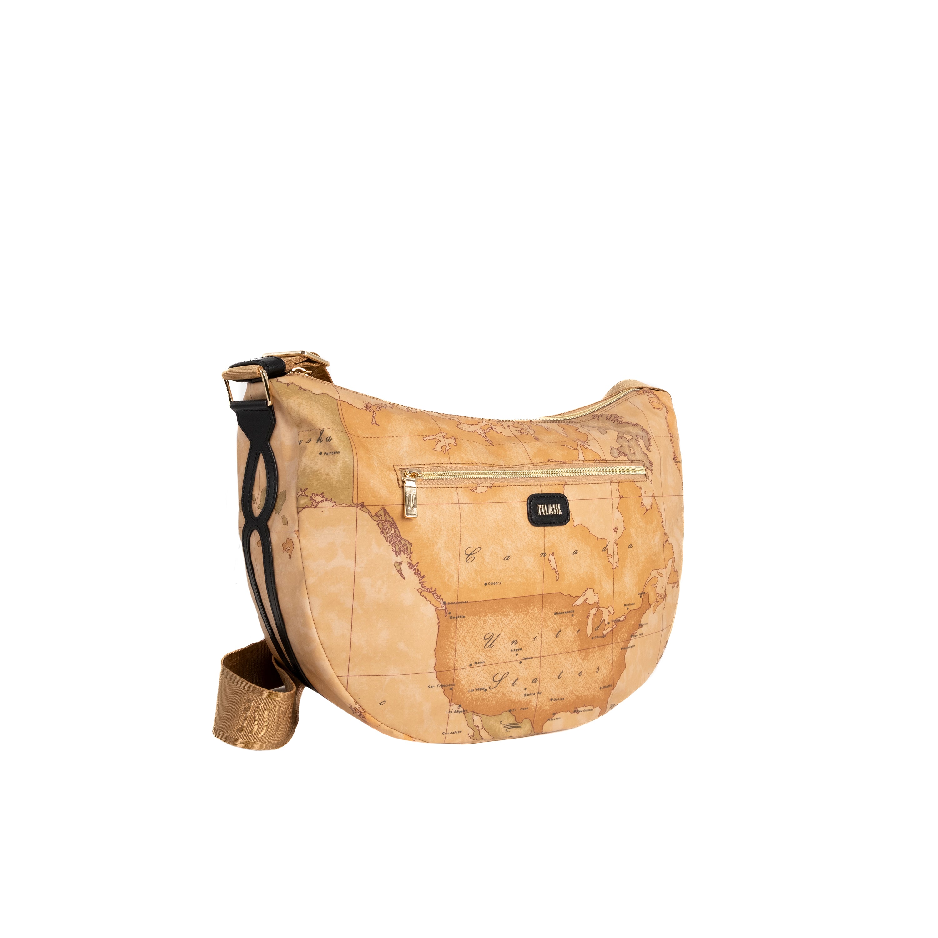 Alviero Martini Prima Classe Tracolla Geo Grande Nero