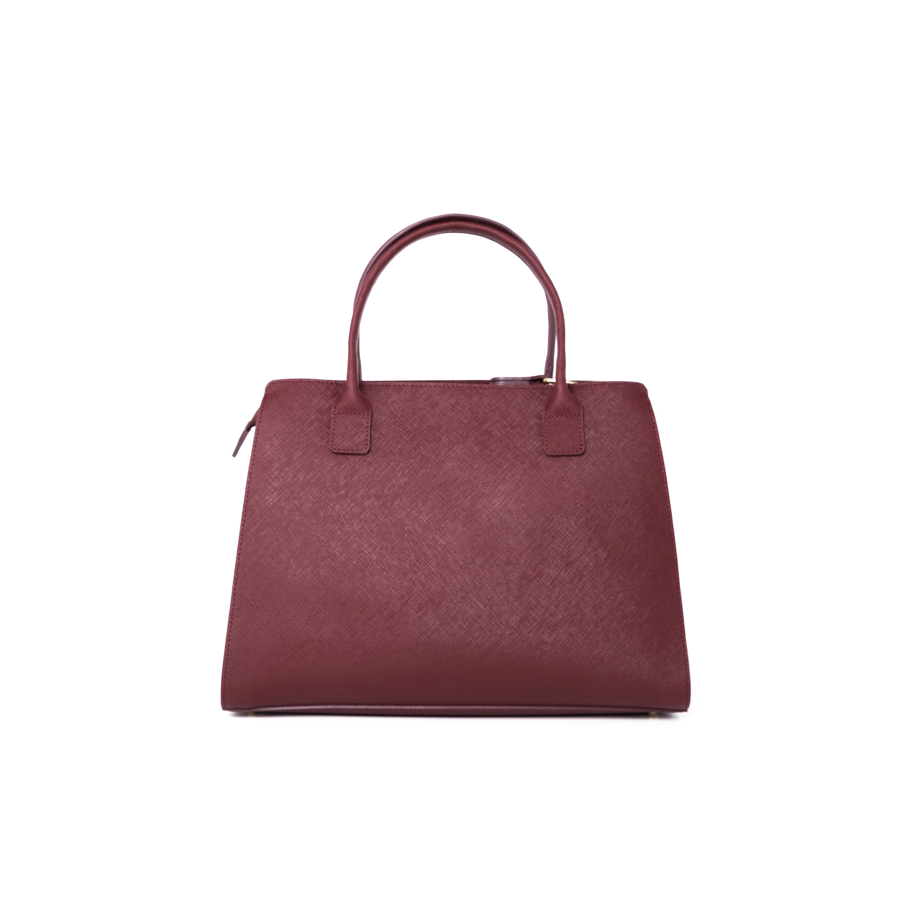 Alviero Martini Prima Classe Borsa a Mano 2 manici Large Burgundy