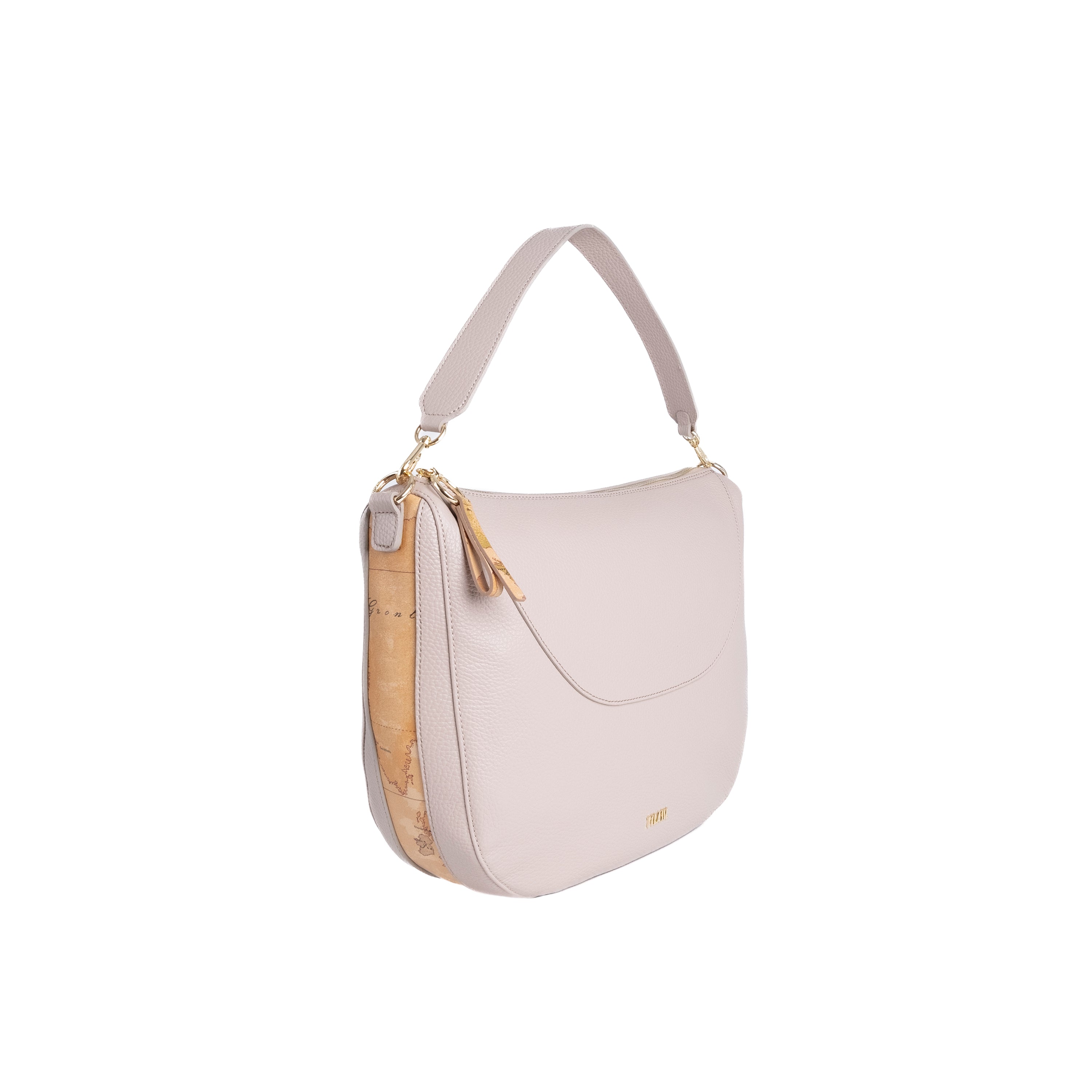 Alviero Martini Prima Classe Borsa a Spalla con Tracolla Light Taupe