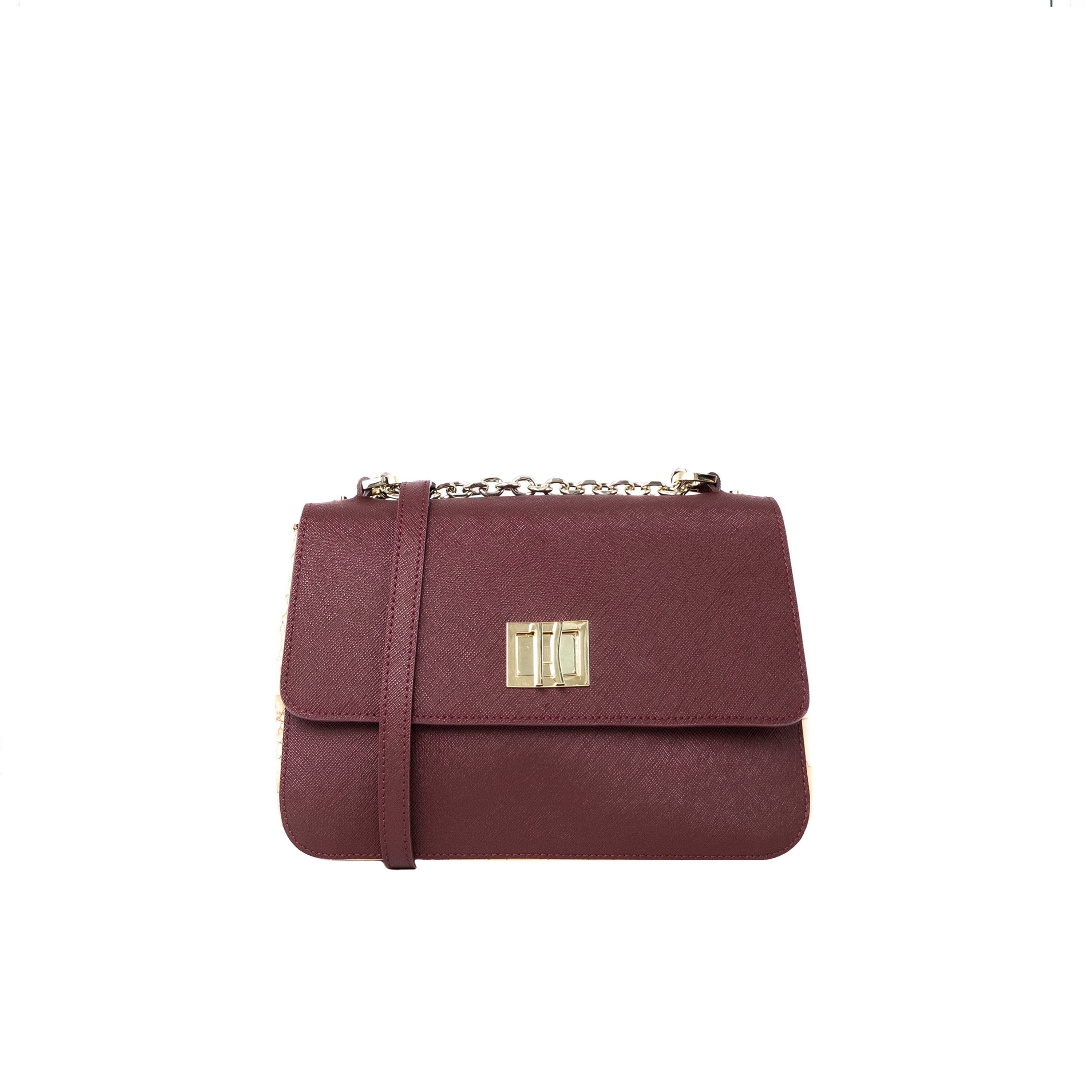 Alviero Martini Prima Classe Borsa a Tracolla Burgundy