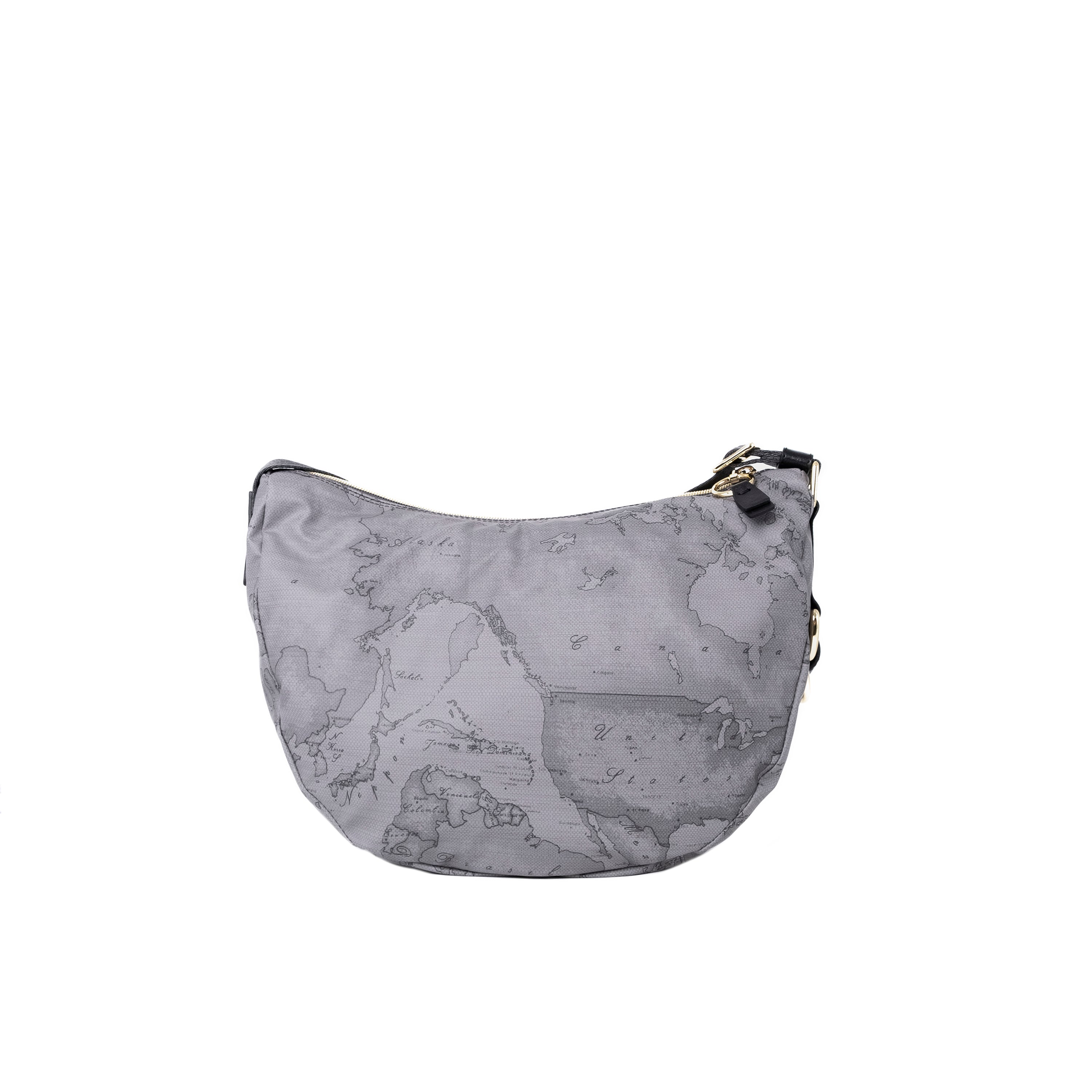 Alviero Martini Prima Classe Borsa a Tracolla Media Grigio Scuro