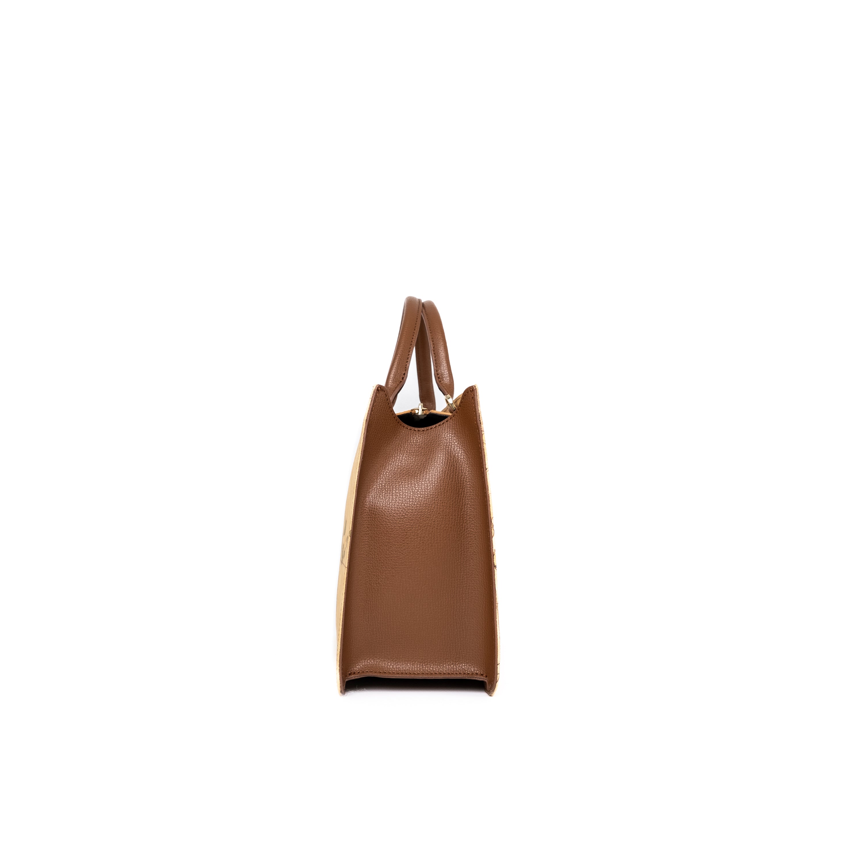 Alviero Martini Prima Classe Borsa a Mano 2 manici Castagna