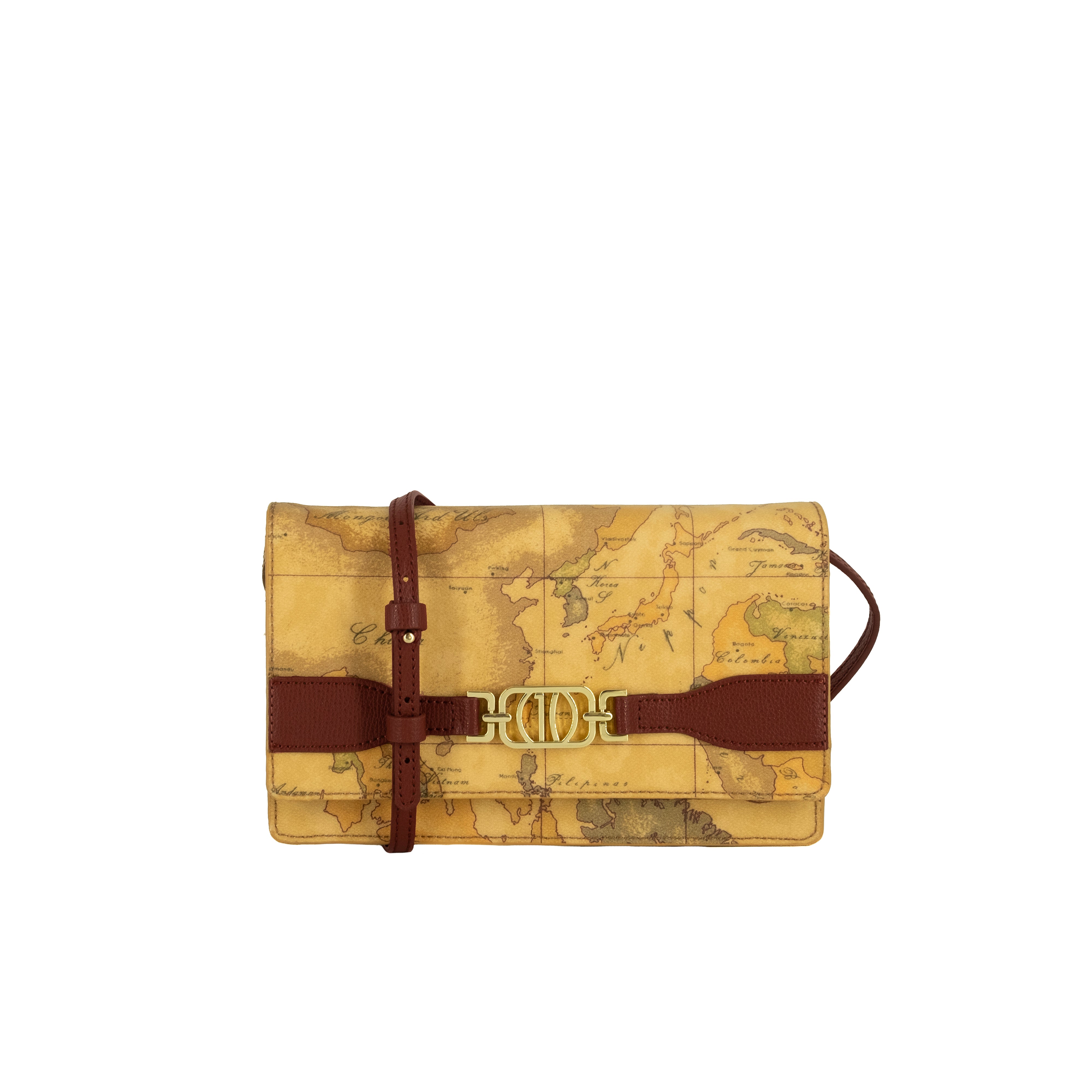 Alviero Martini Prima Classe Clutch Bag with Shoulder Strap