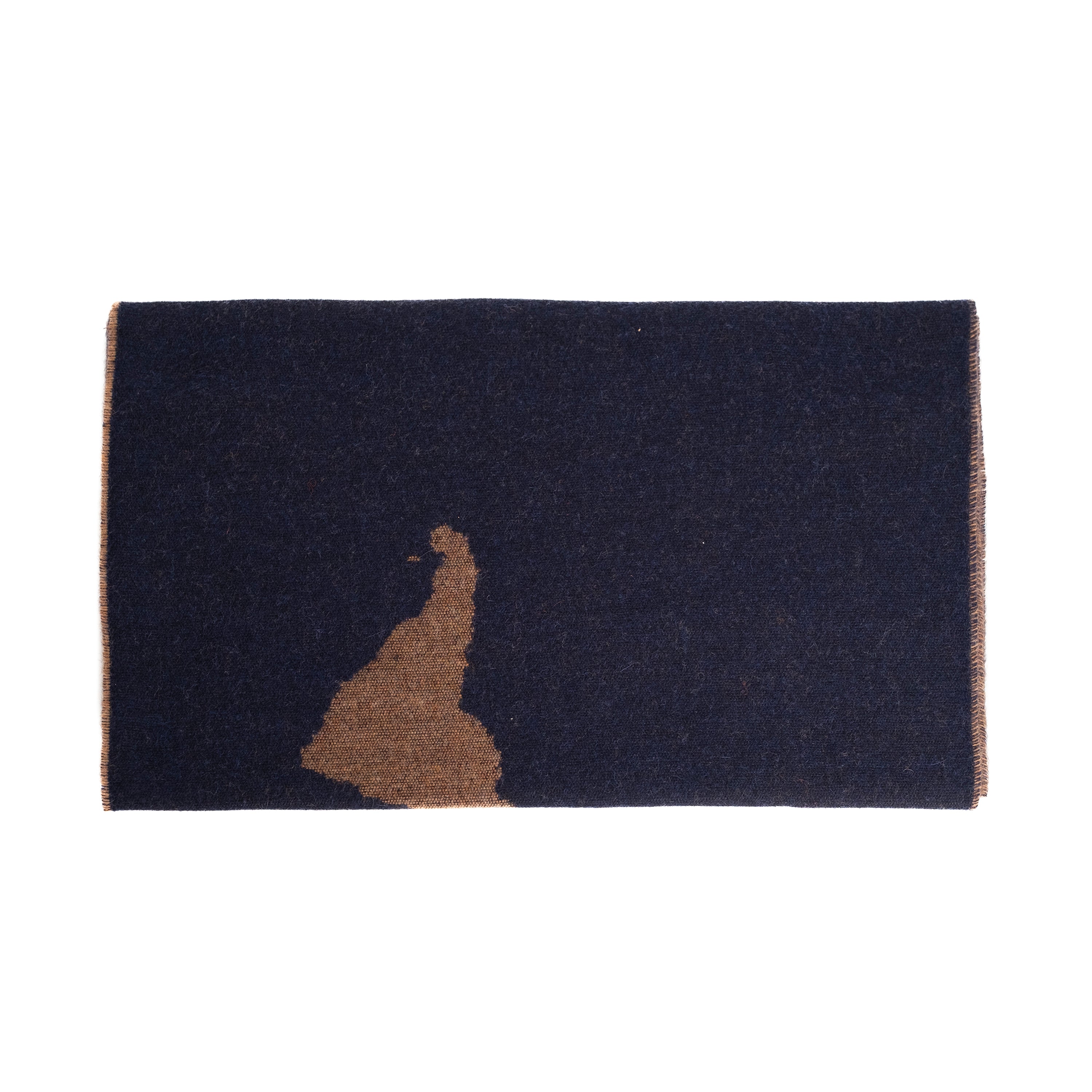 Alviero Martini Prima Classe Sciarpa Geo Pieno Blu Astrale