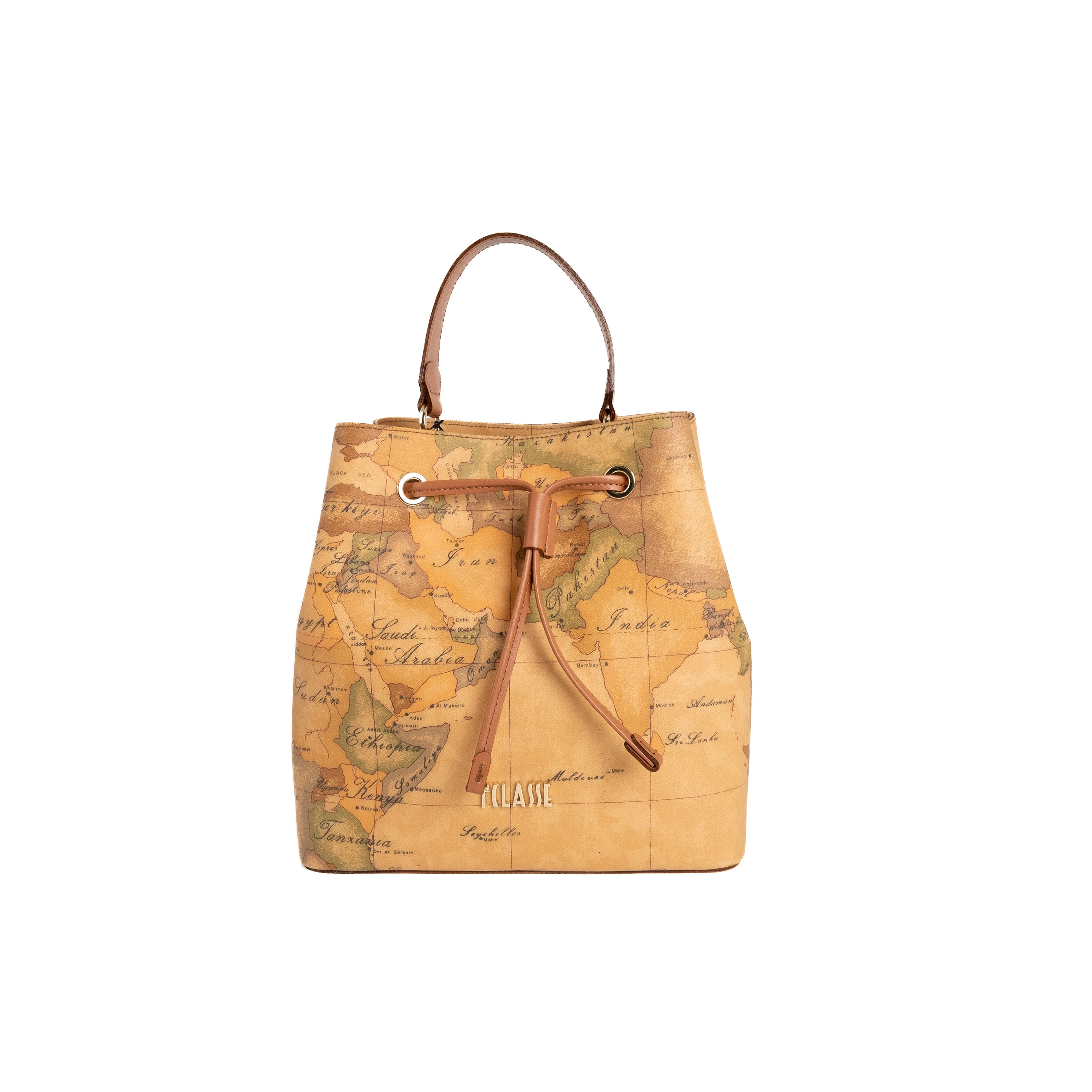 Alviero Martini Prima Classe Secchiello con Coulisse Naturale