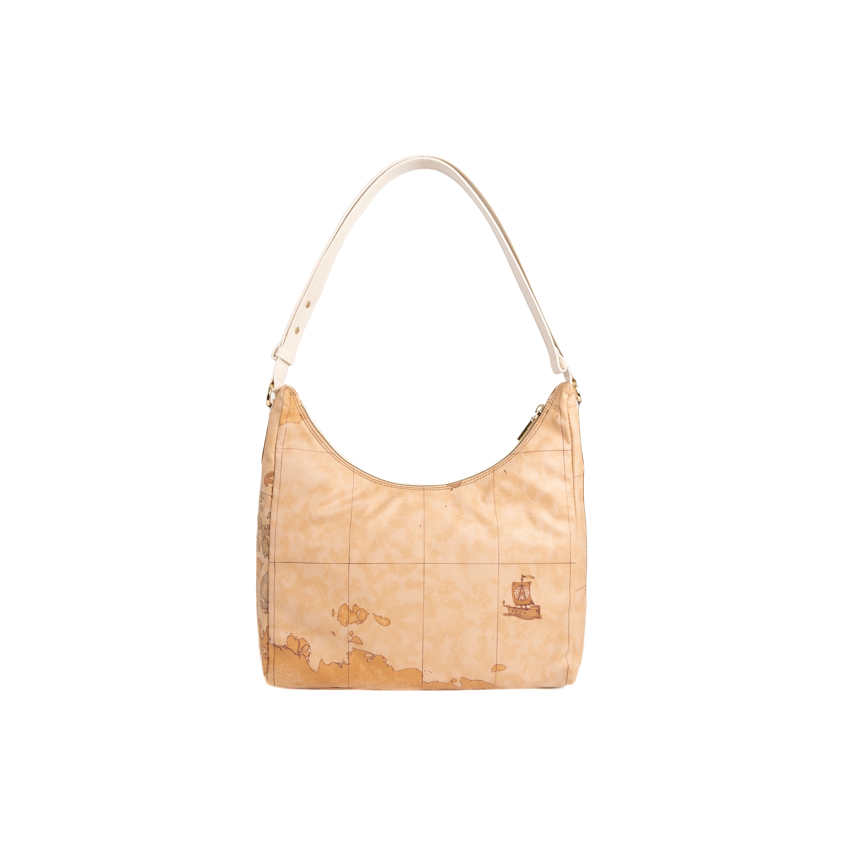 Alviero Martini Prima Classe Sottospalla Hobo Avorio
