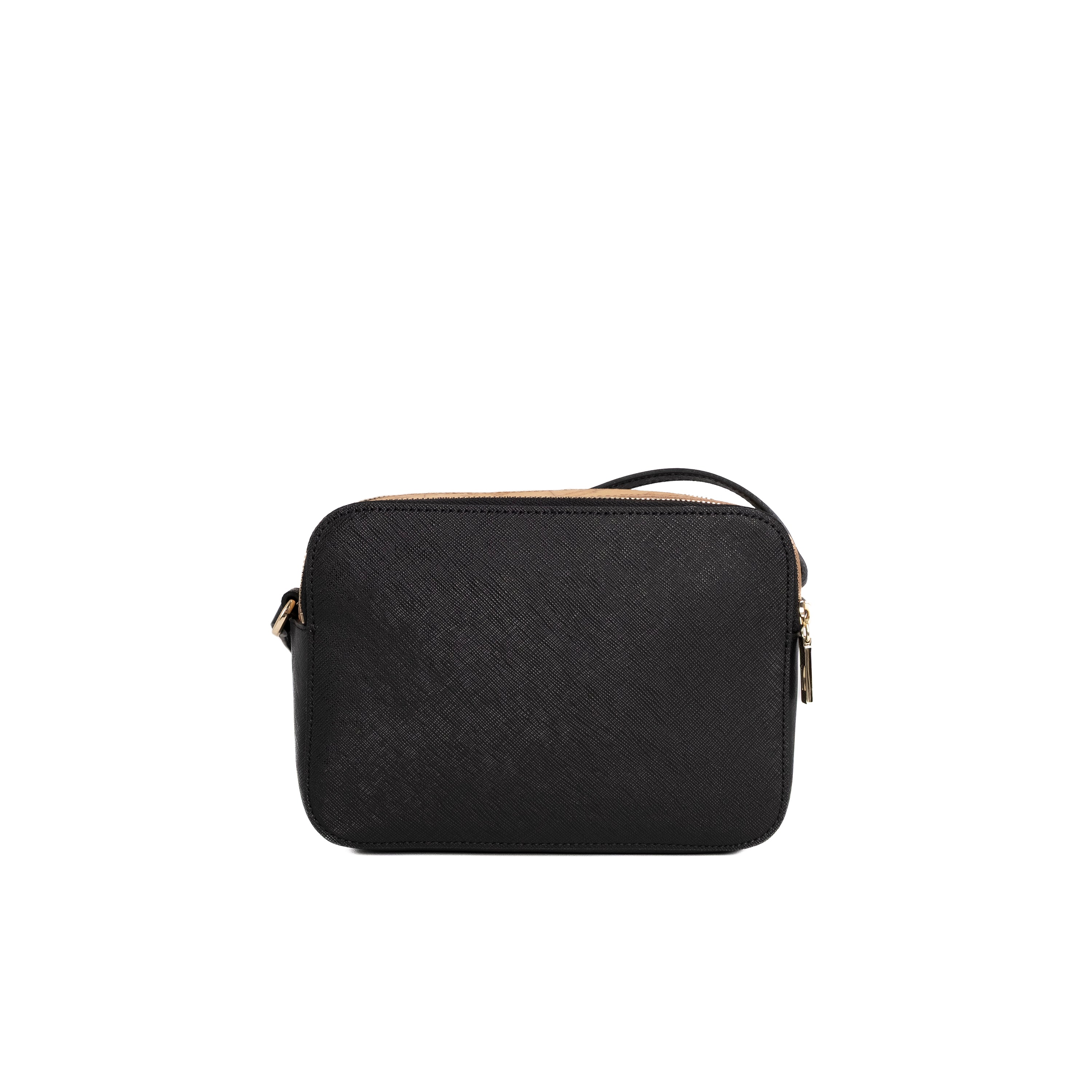 Alviero Martini Prima Classe Tracollina Reporter 2 Zip Nero