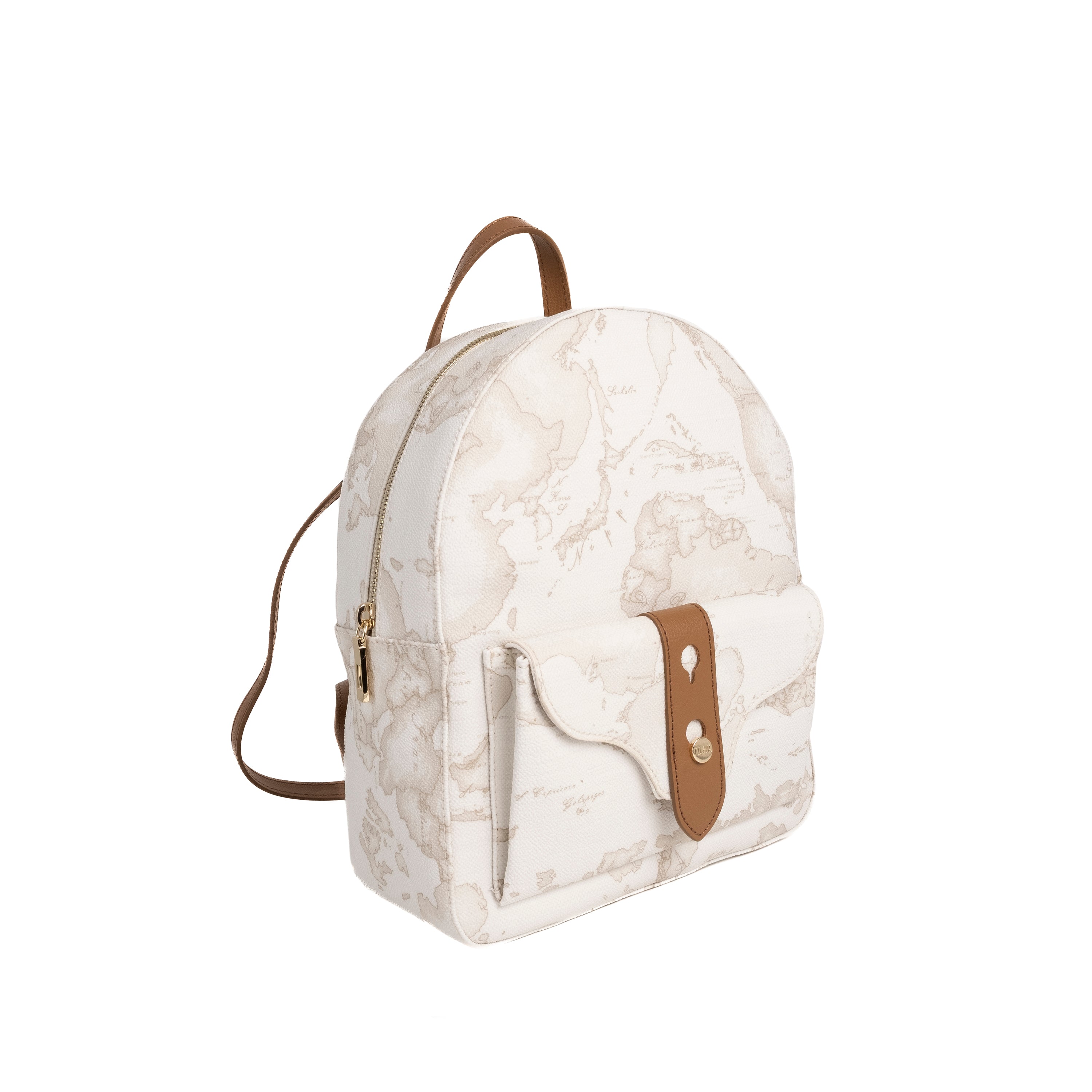 Alviero Martini Prima Classe Zaino Tasca Frontale Bianco