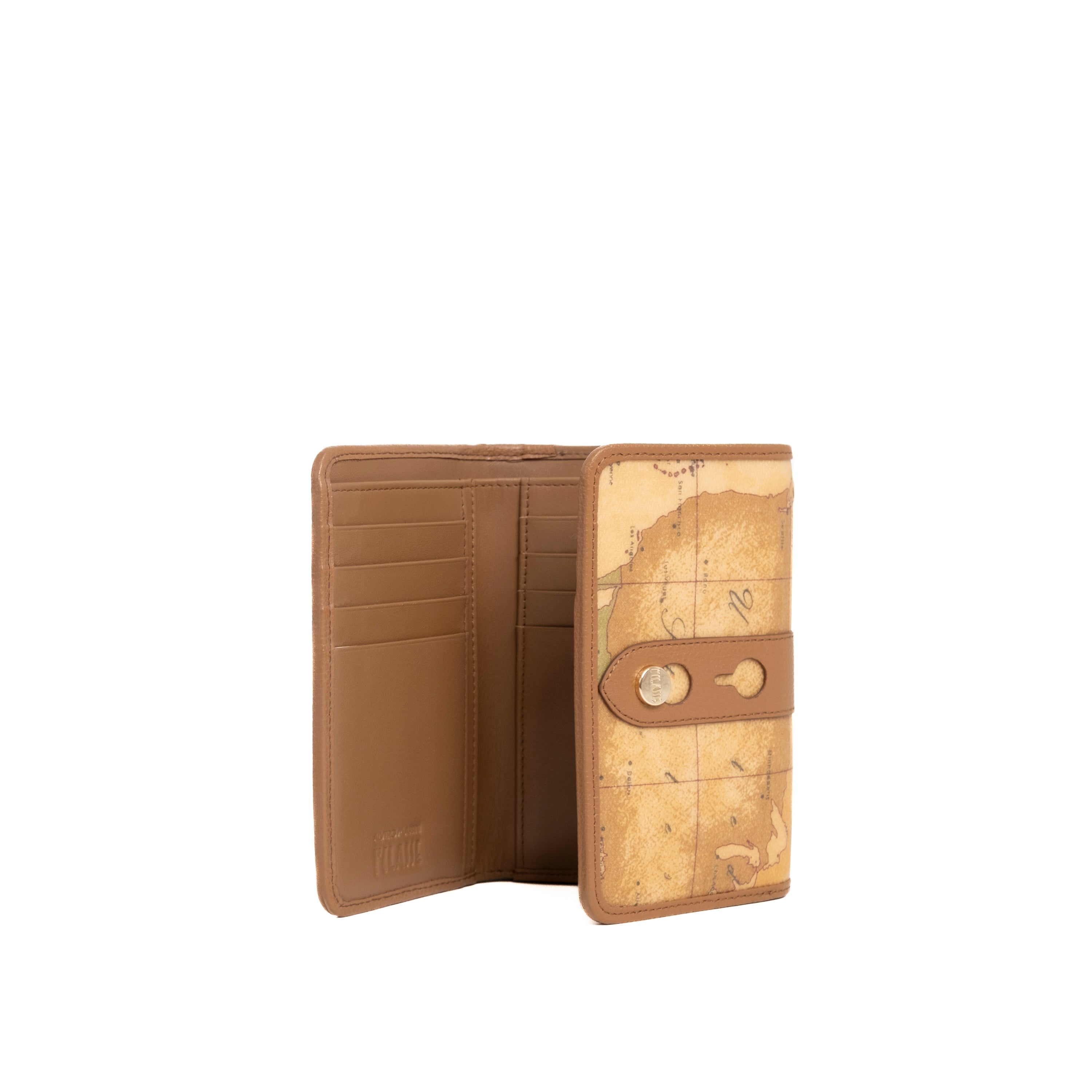 Alviero Martini Prima Classe Portafoglio Bifolder Medio Tabacco