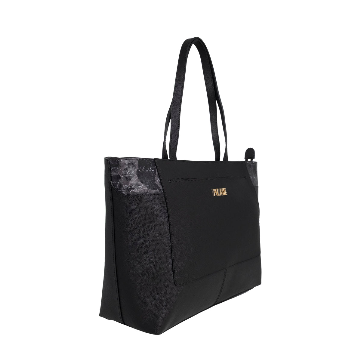 Alviero Martini Prima Classe Shopper West City Grande Nero