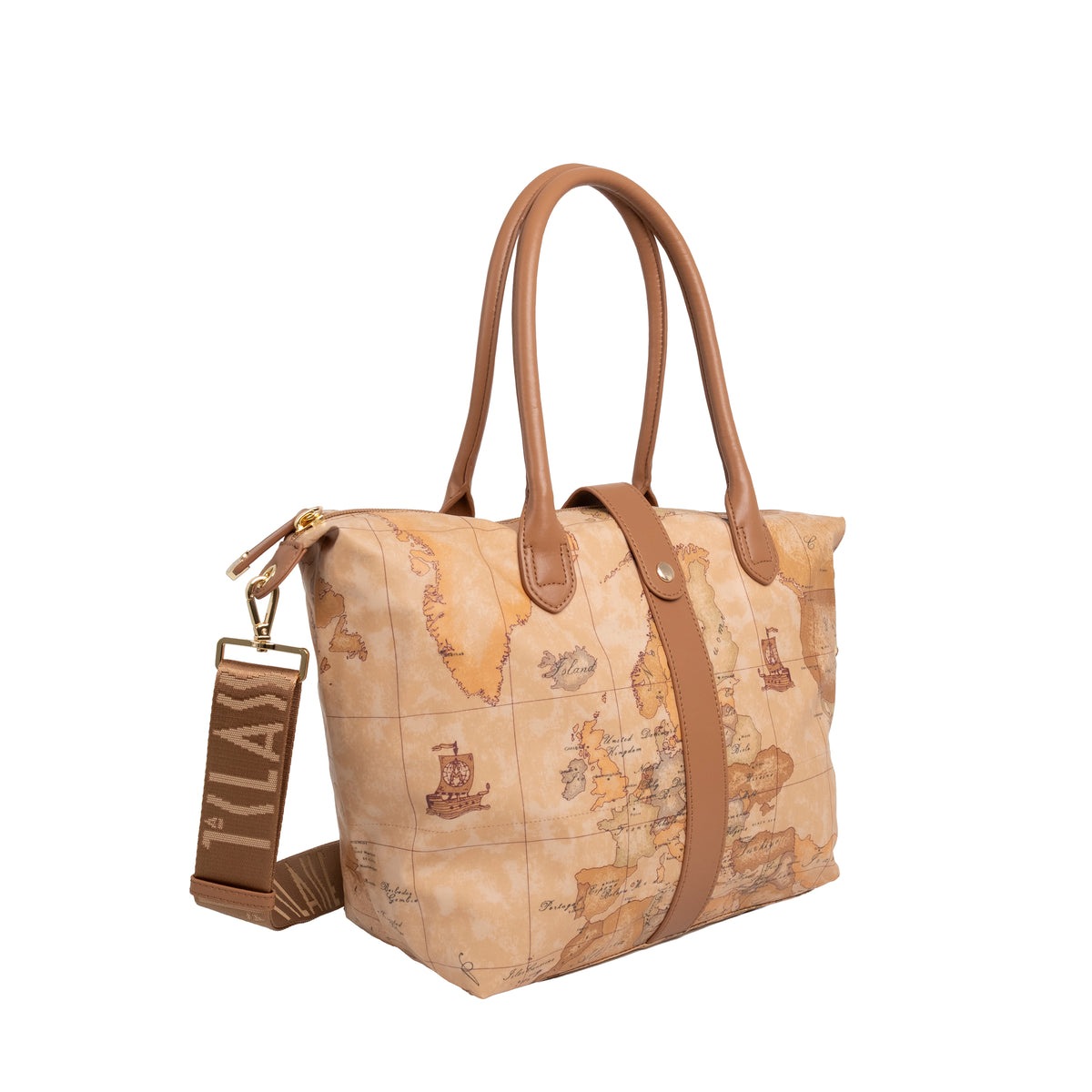 Alviero Martini Prima Classe Shopper Ripiegabile Naturale