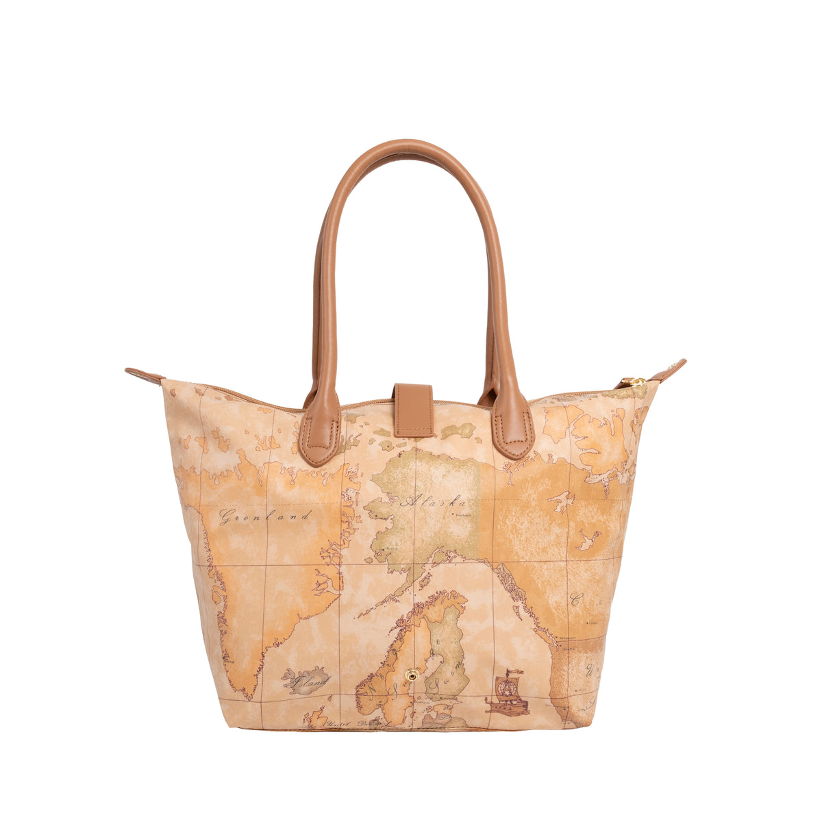Alviero Martini Prima Classe Shopper Ripiegabile Naturale
