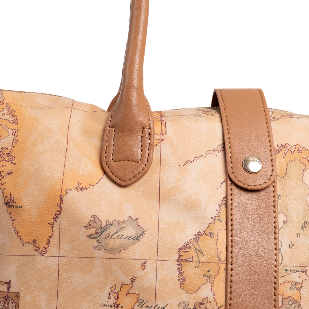 Alviero Martini Prima Classe Shopper Ripiegabile Naturale