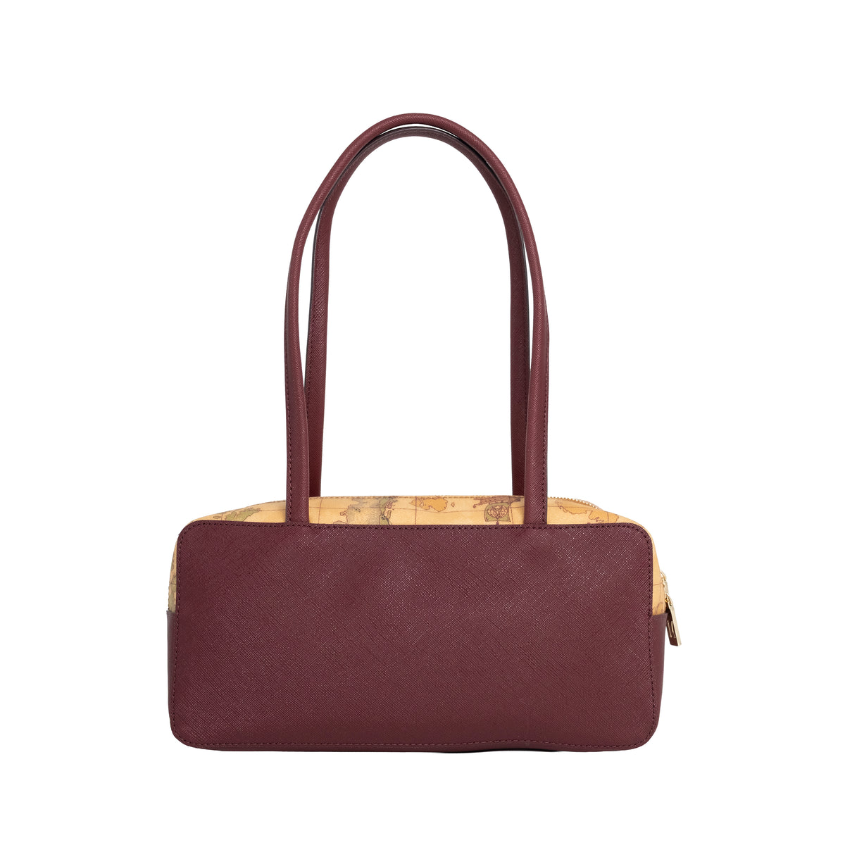 Alviero Martini Prima Classe Sottospalla Lucchetto Cuore Burgundy